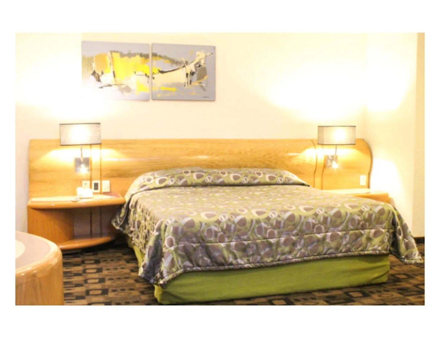 Bed in Hotel Mandarin Carton