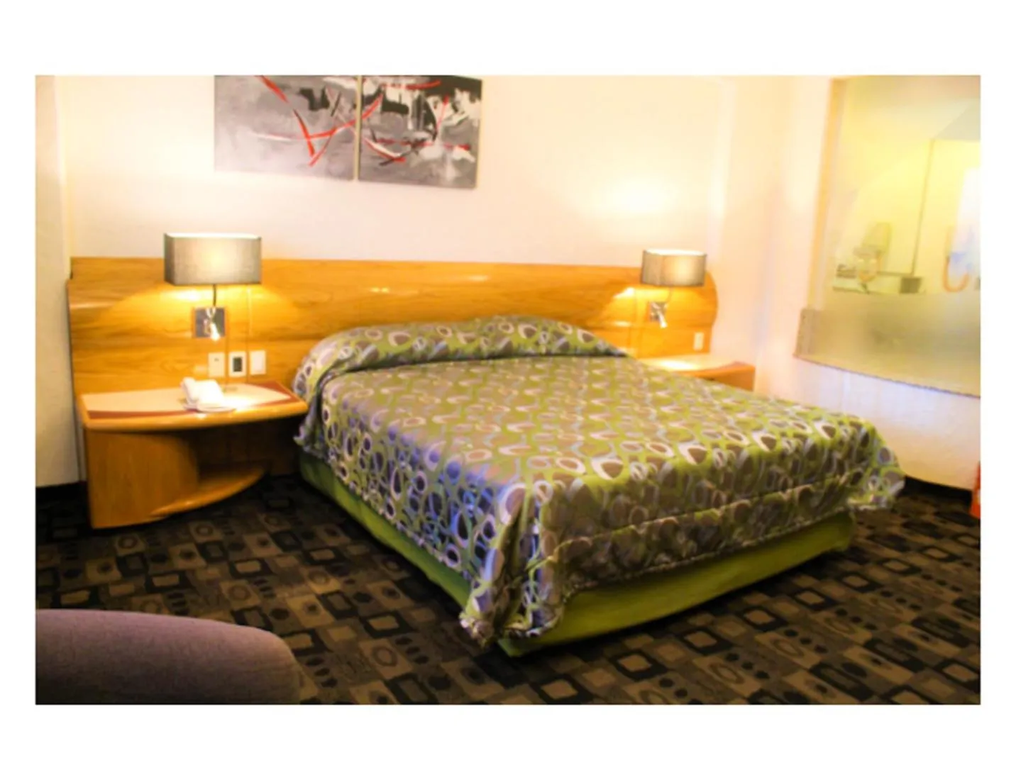 Bed in Hotel Mandarin Carton