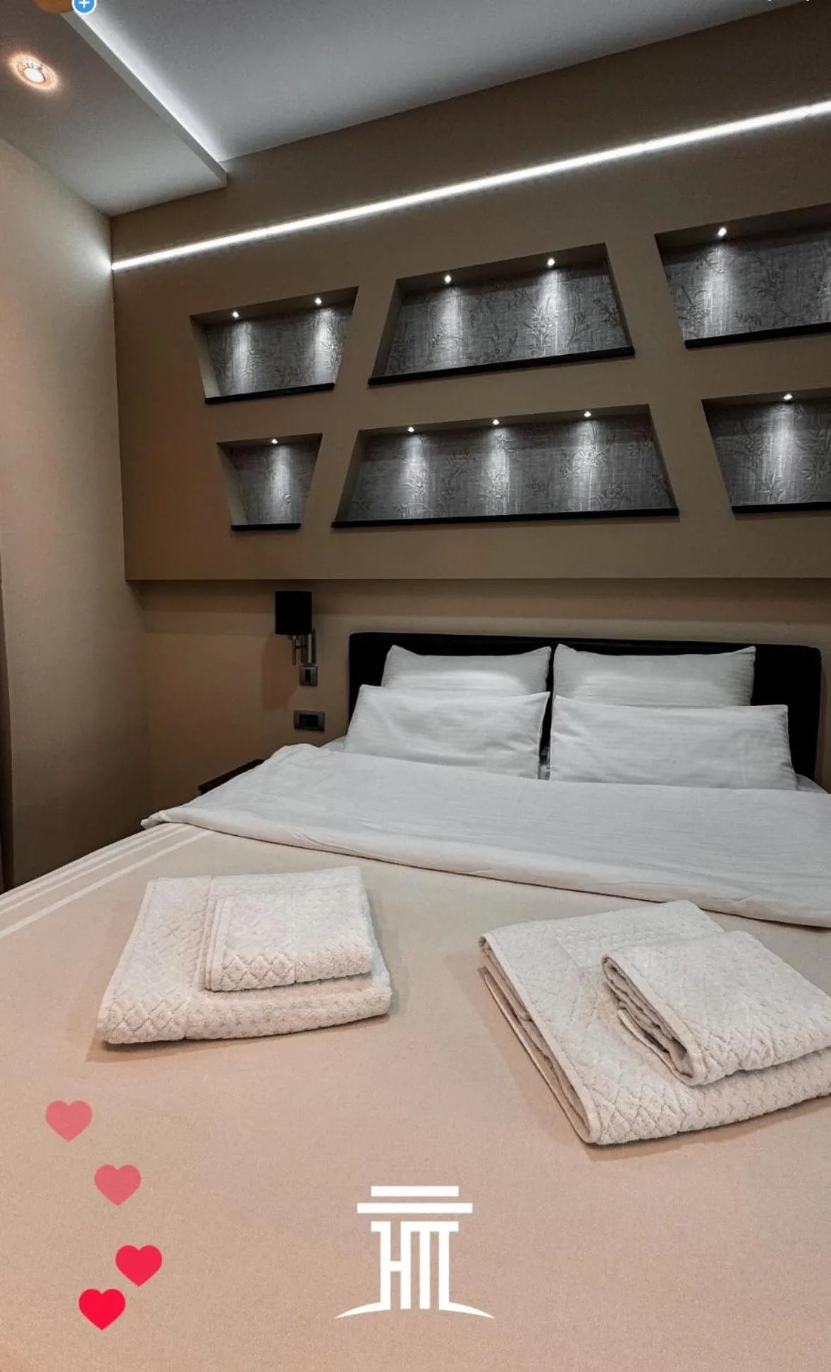 Bed in Hotel Morava - Šabac
