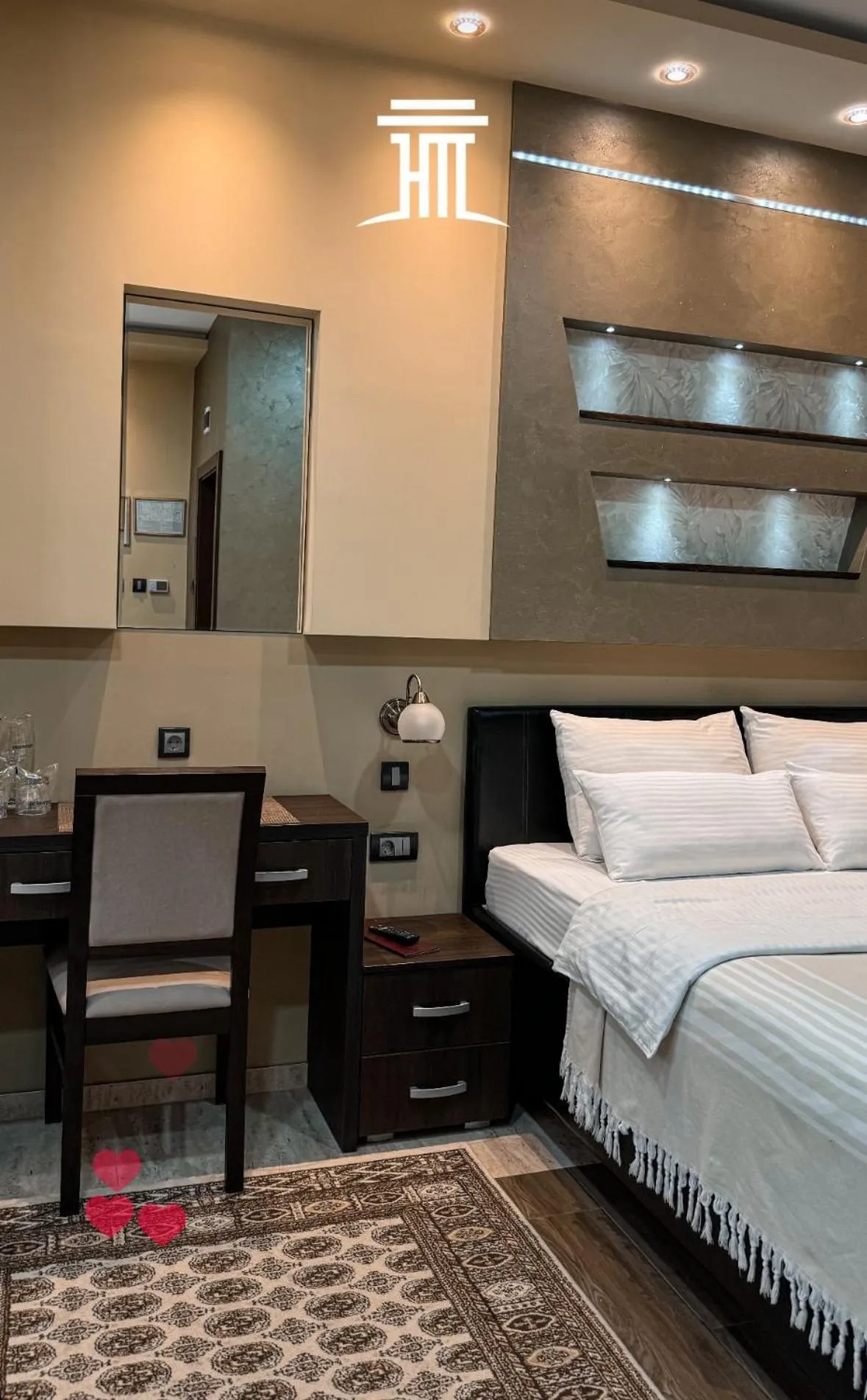 Bed in Hotel Morava - Šabac