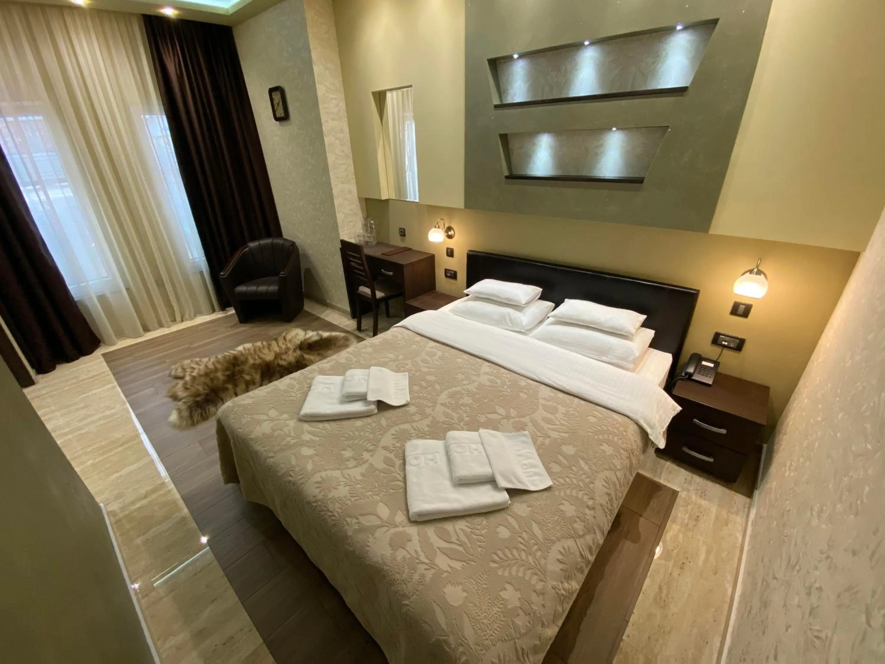 Bed in Hotel Morava - Šabac