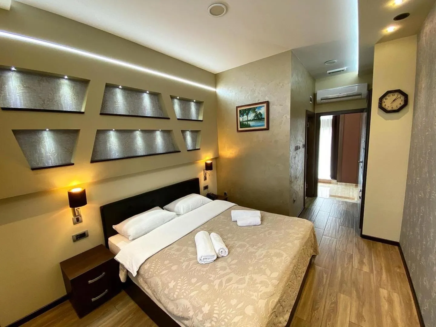 Bedroom, Bed in Hotel Morava - Šabac