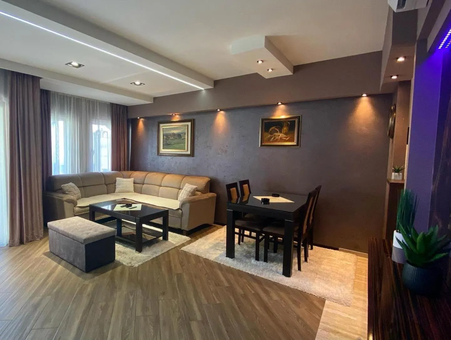 Living room in Hotel Morava - Šabac