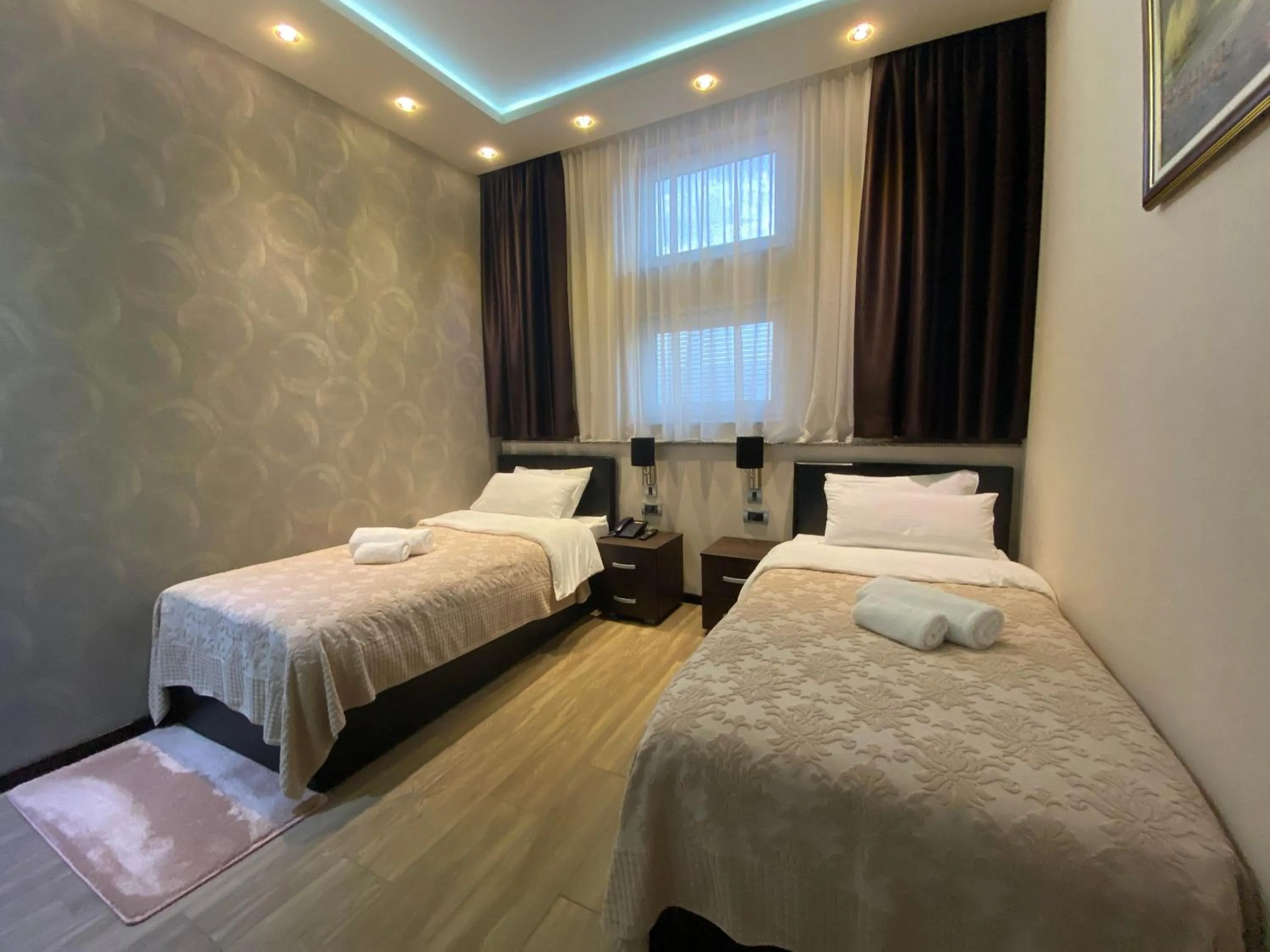 Bedroom, Bed in Hotel Morava - Šabac