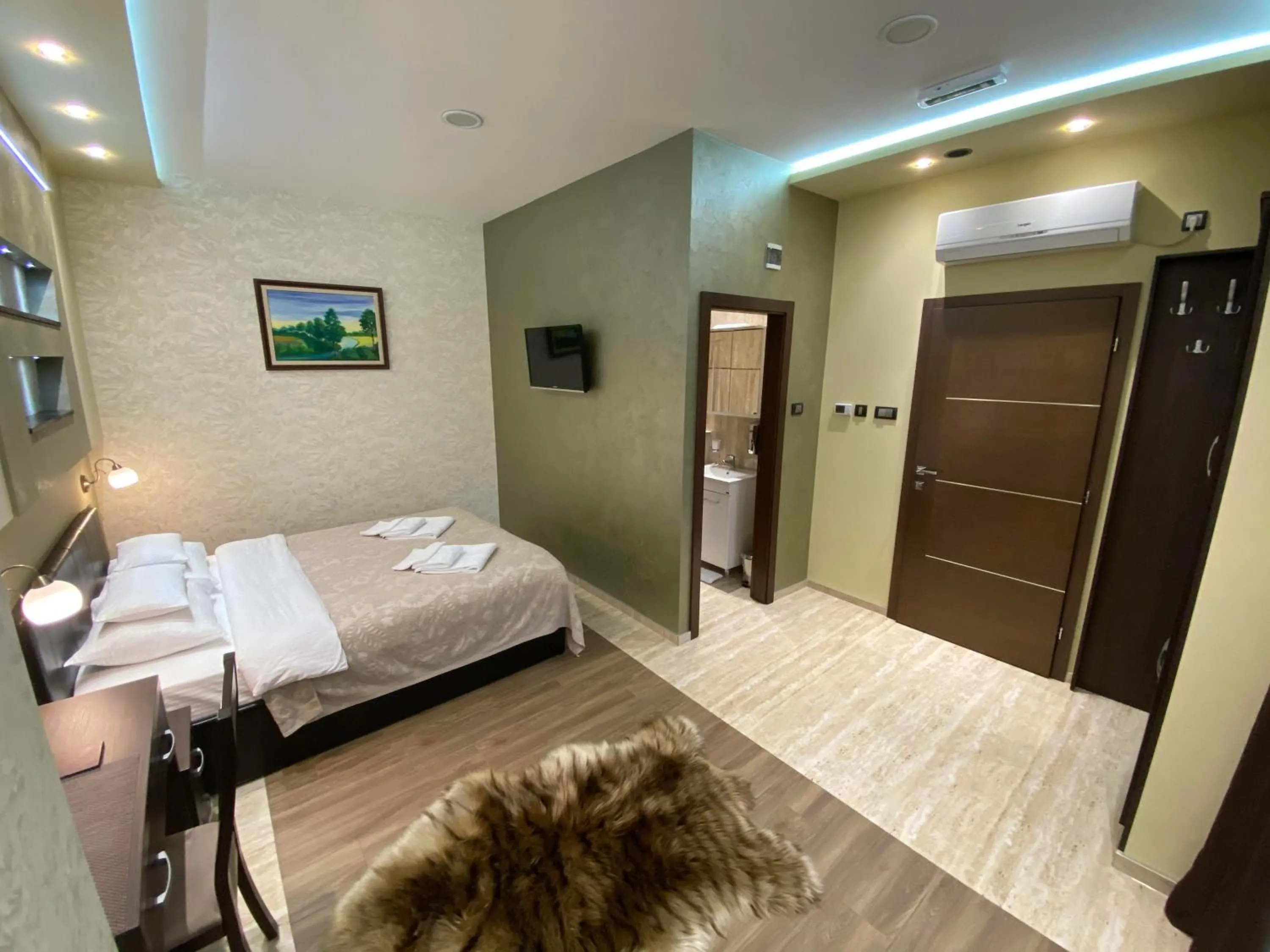 Bed in Hotel Morava - Šabac