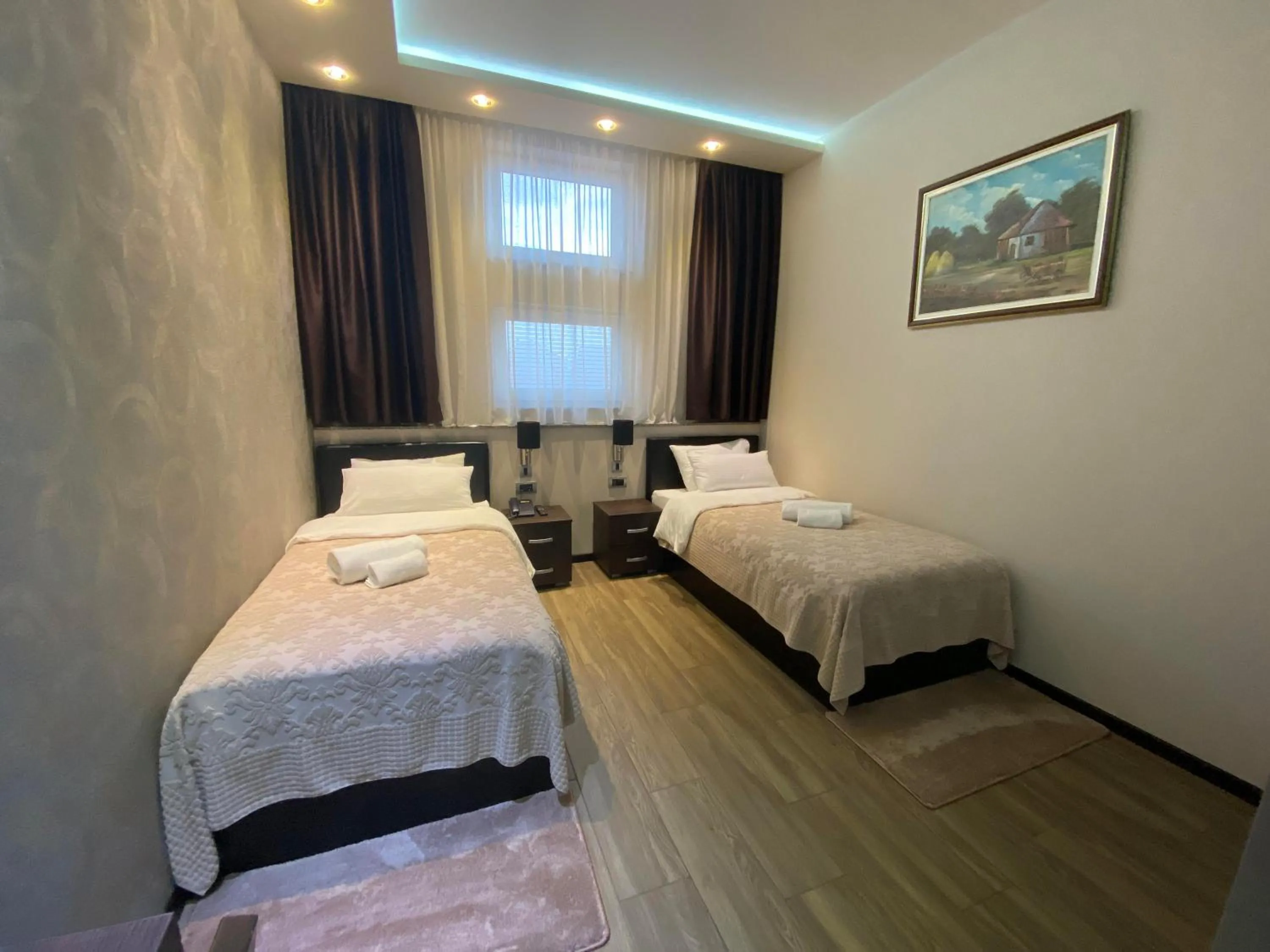 Bedroom, Bed in Hotel Morava - Šabac