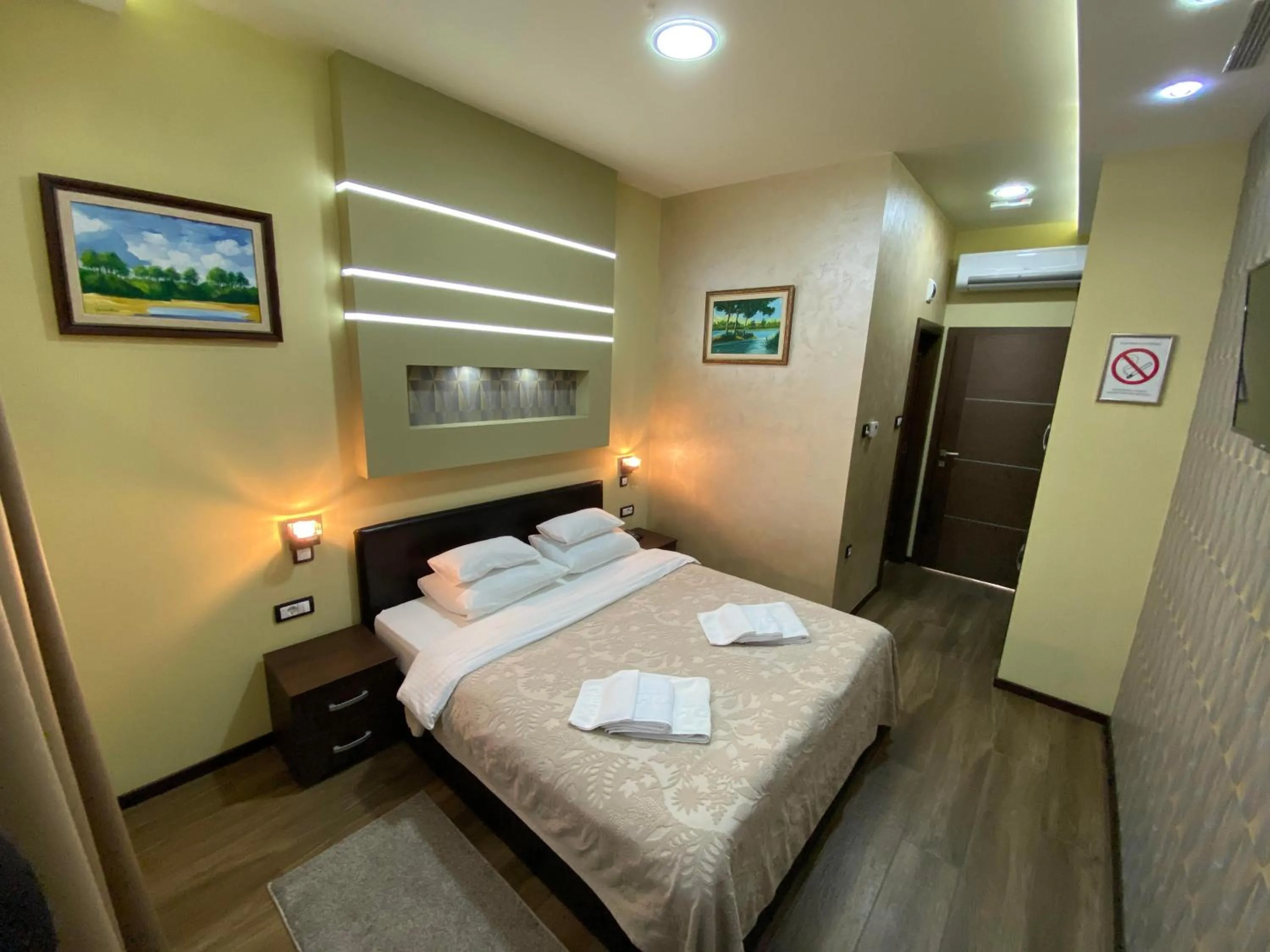 Bed in Hotel Morava - Šabac