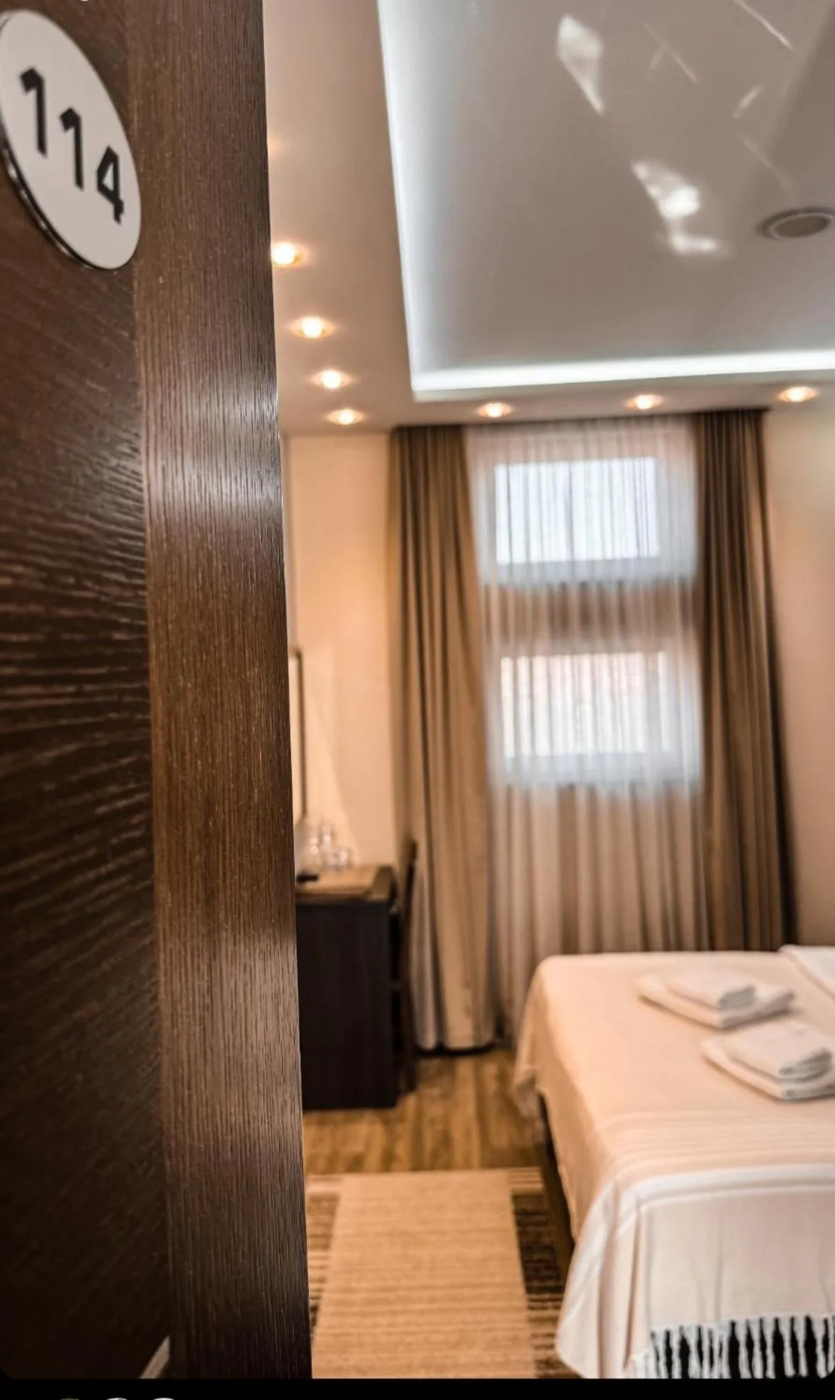 Bed in Hotel Morava - Šabac