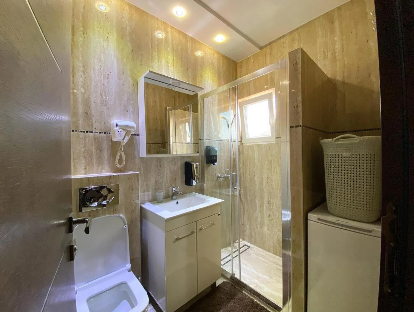 Bathroom in Hotel Morava - Šabac