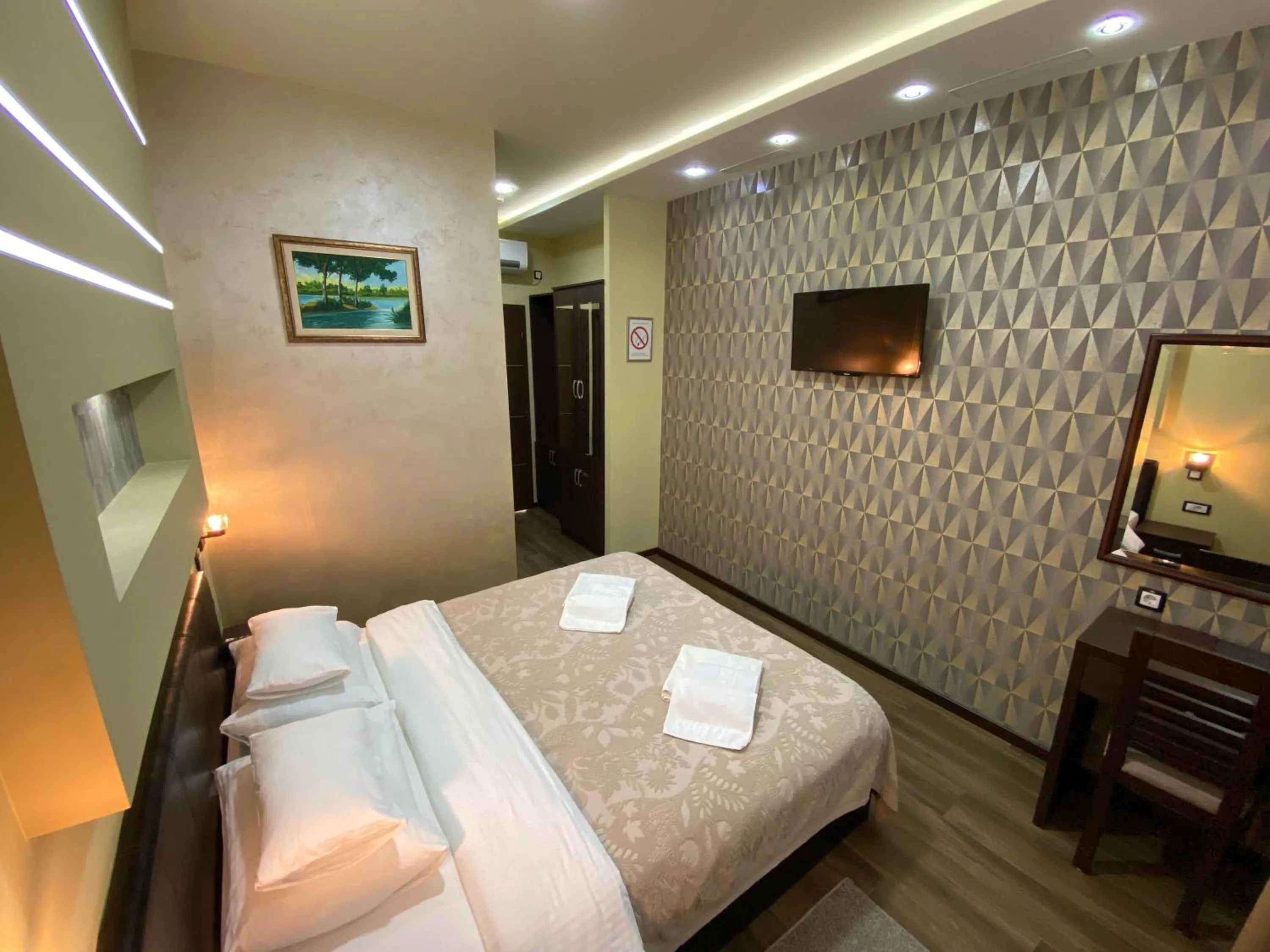 Bed in Hotel Morava - Šabac