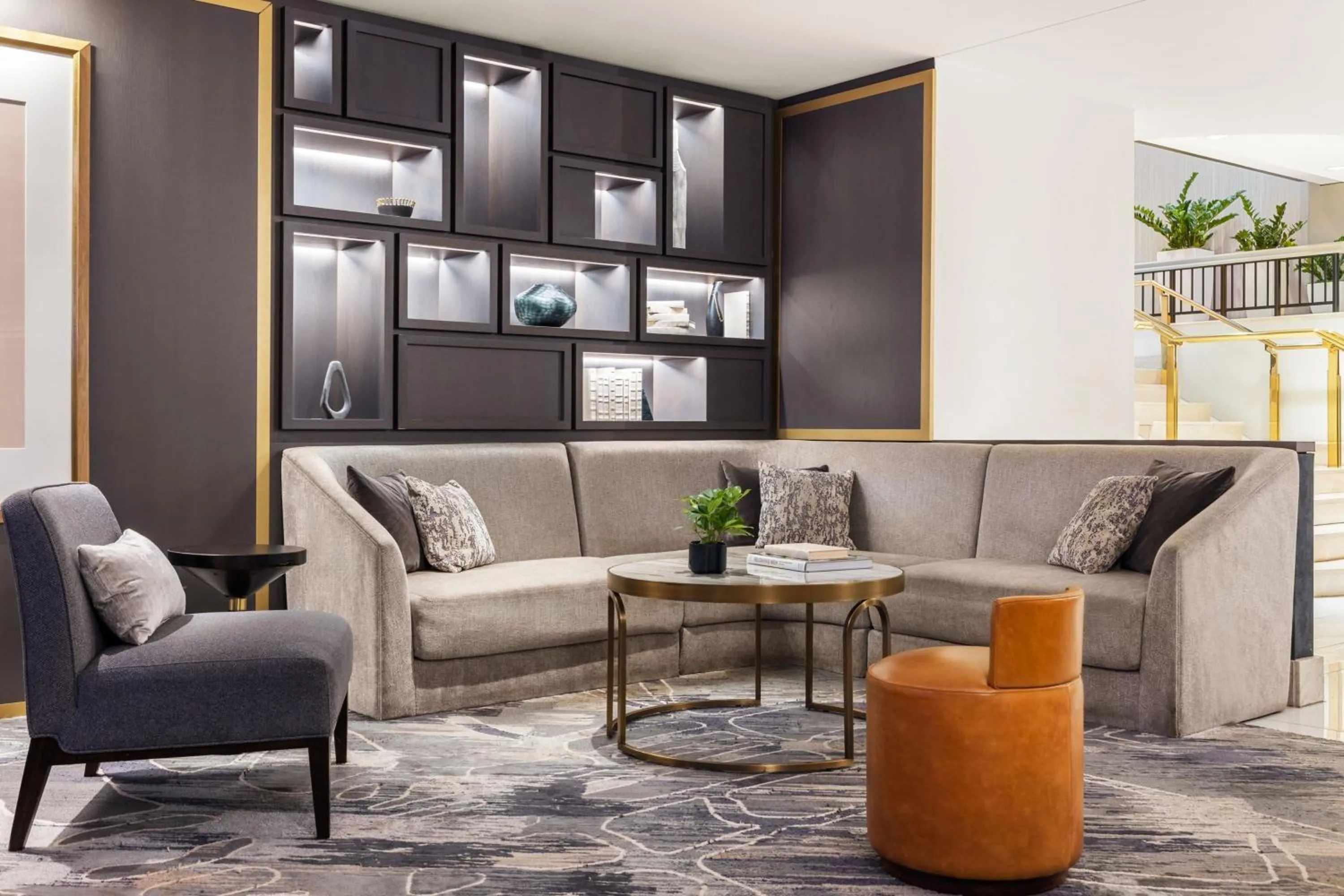 Lobby or reception in Chicago Marriott Downtown Magnificent Mile