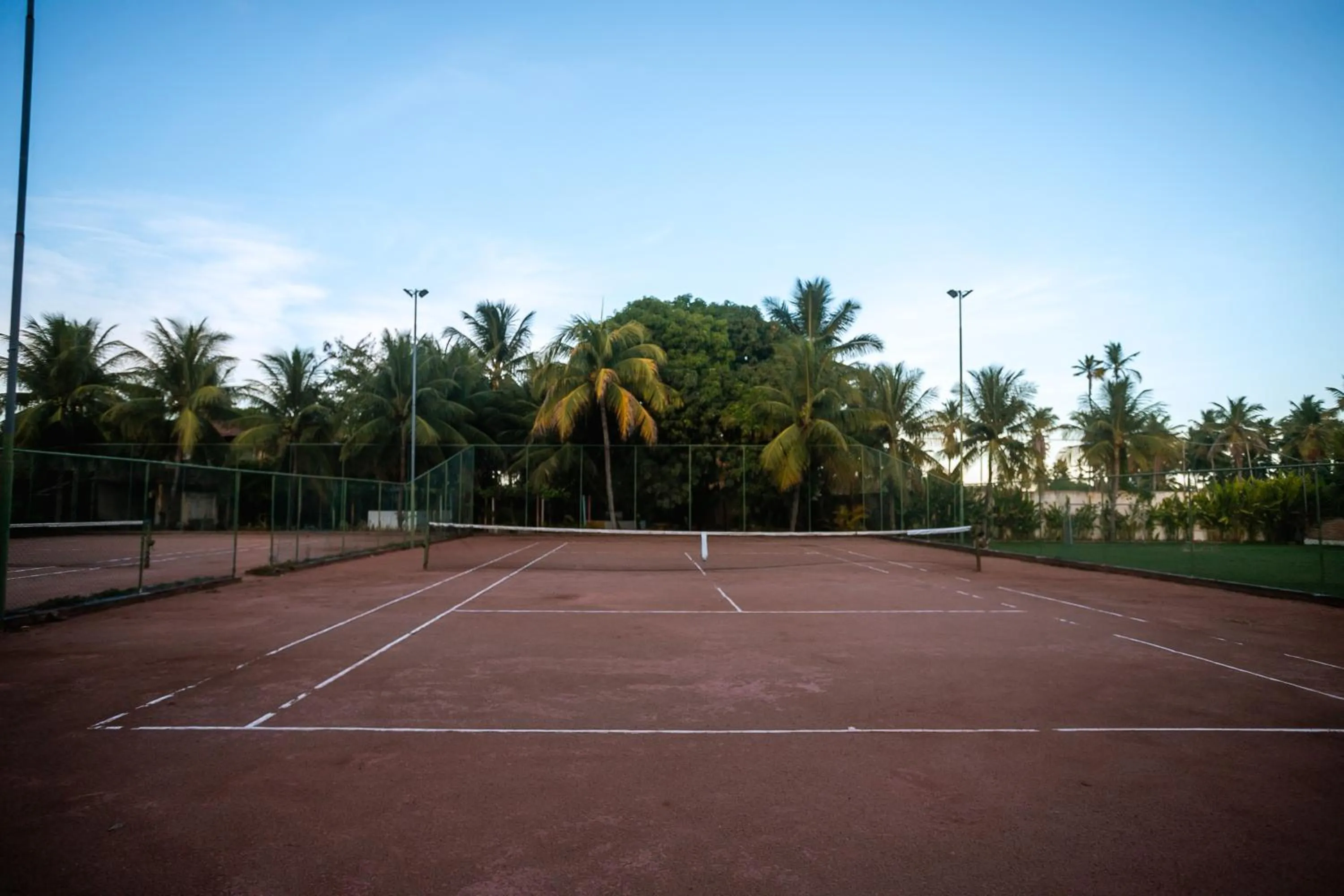Tennis court in Praia Dourada Resort Maragogi
