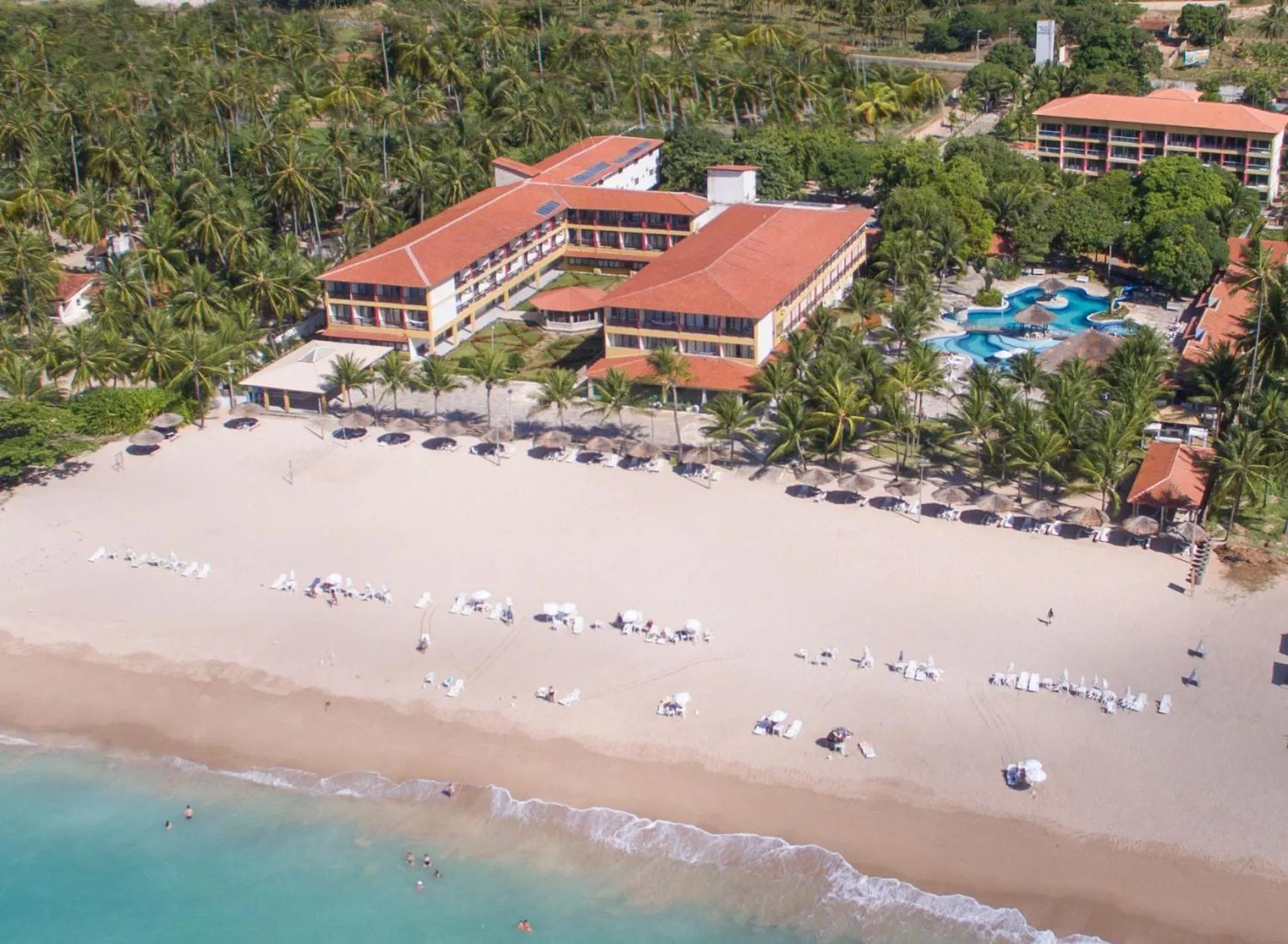 Property building in Praia Dourada Resort Maragogi