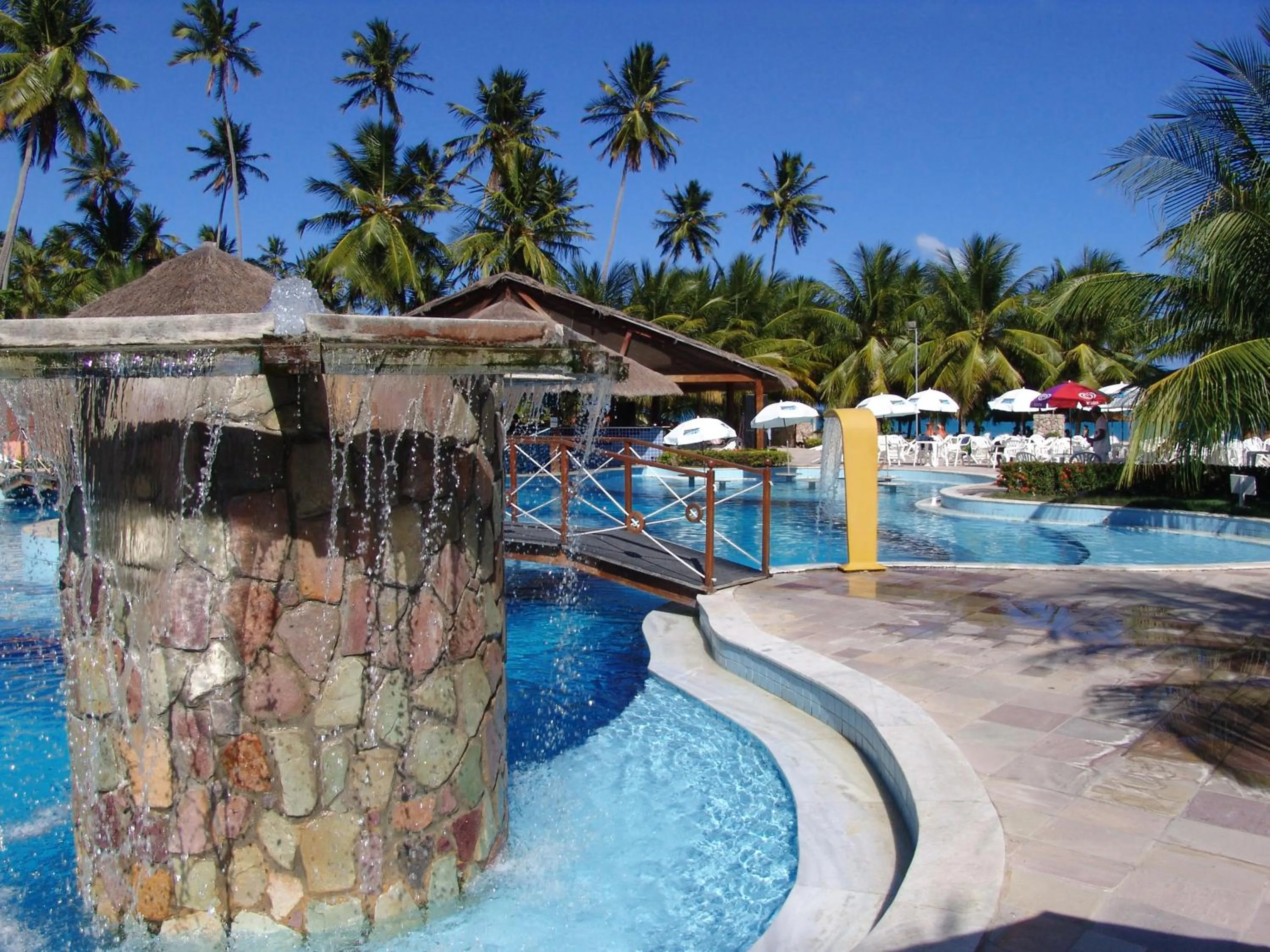 Swimming pool in Praia Dourada Resort Maragogi