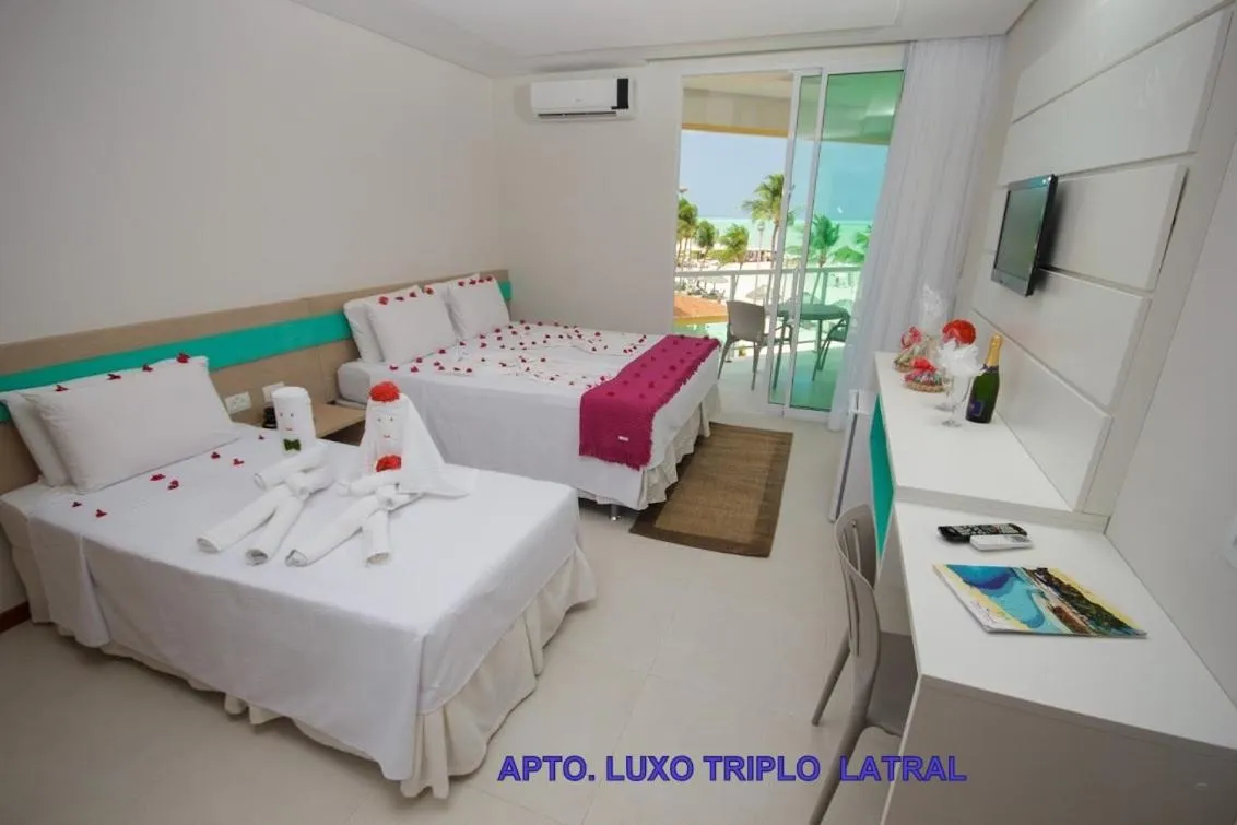Photo of the whole room, Bed in Praia Dourada Resort Maragogi