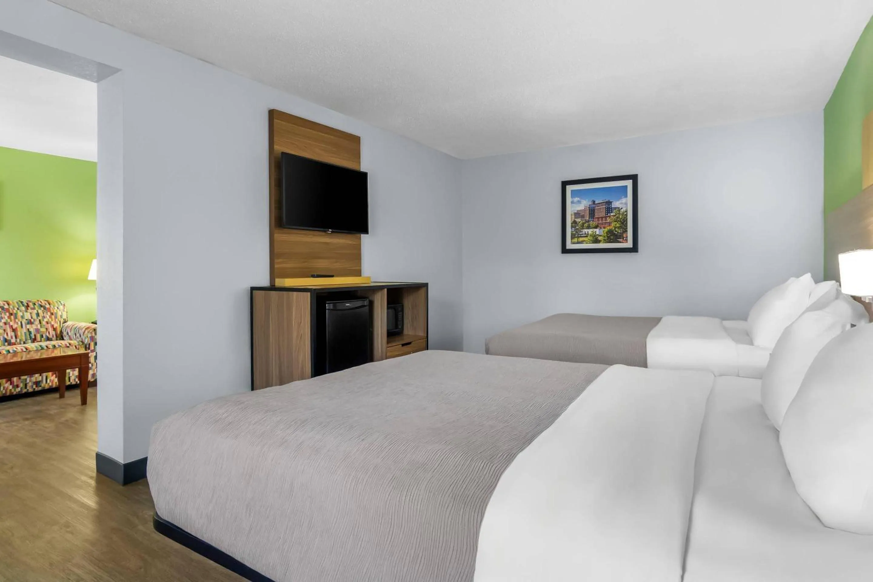 Bedroom, Bed in Quality Inn & Suites Greenville - Haywood Mall