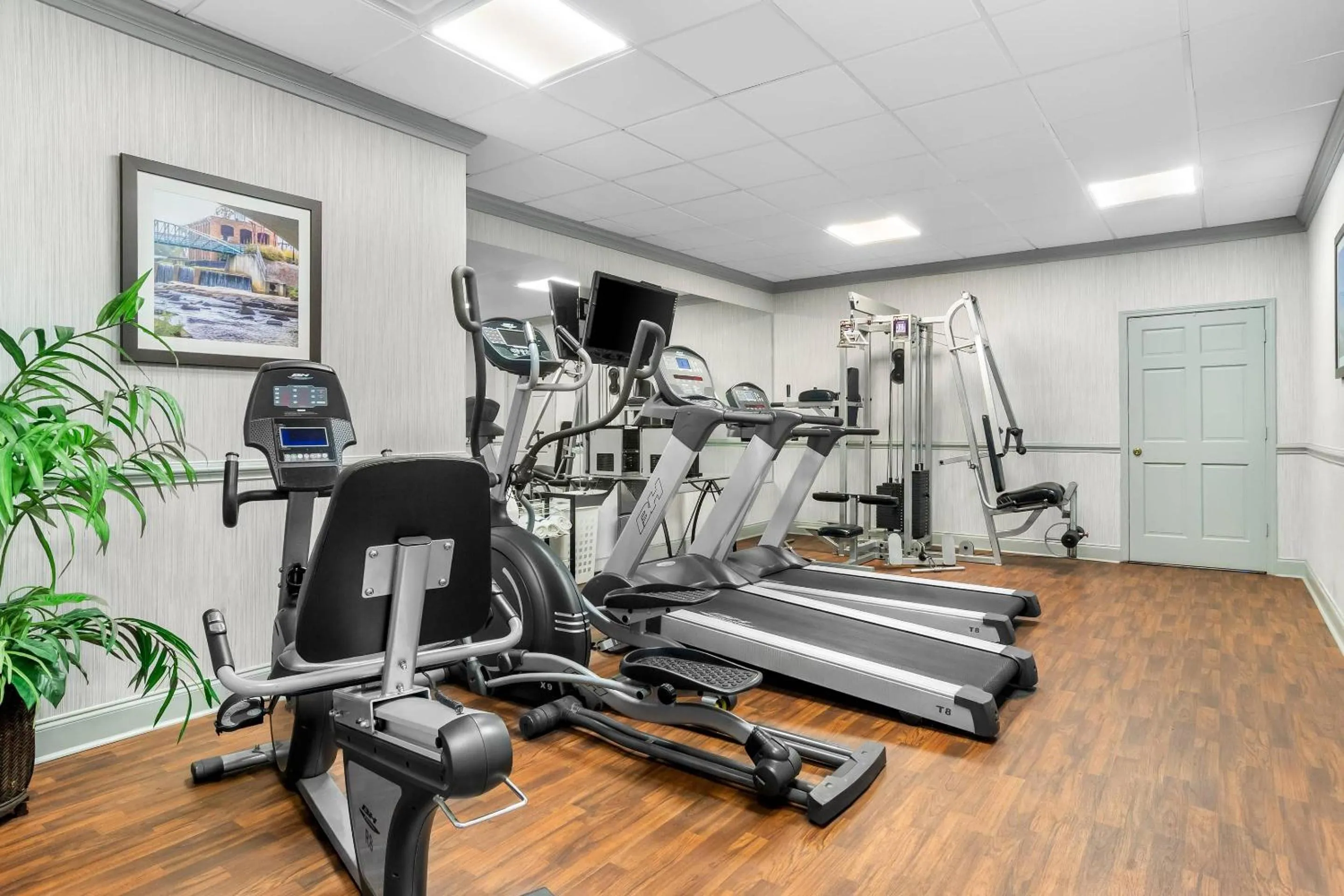 Fitness centre/facilities in Quality Inn & Suites Greenville - Haywood Mall