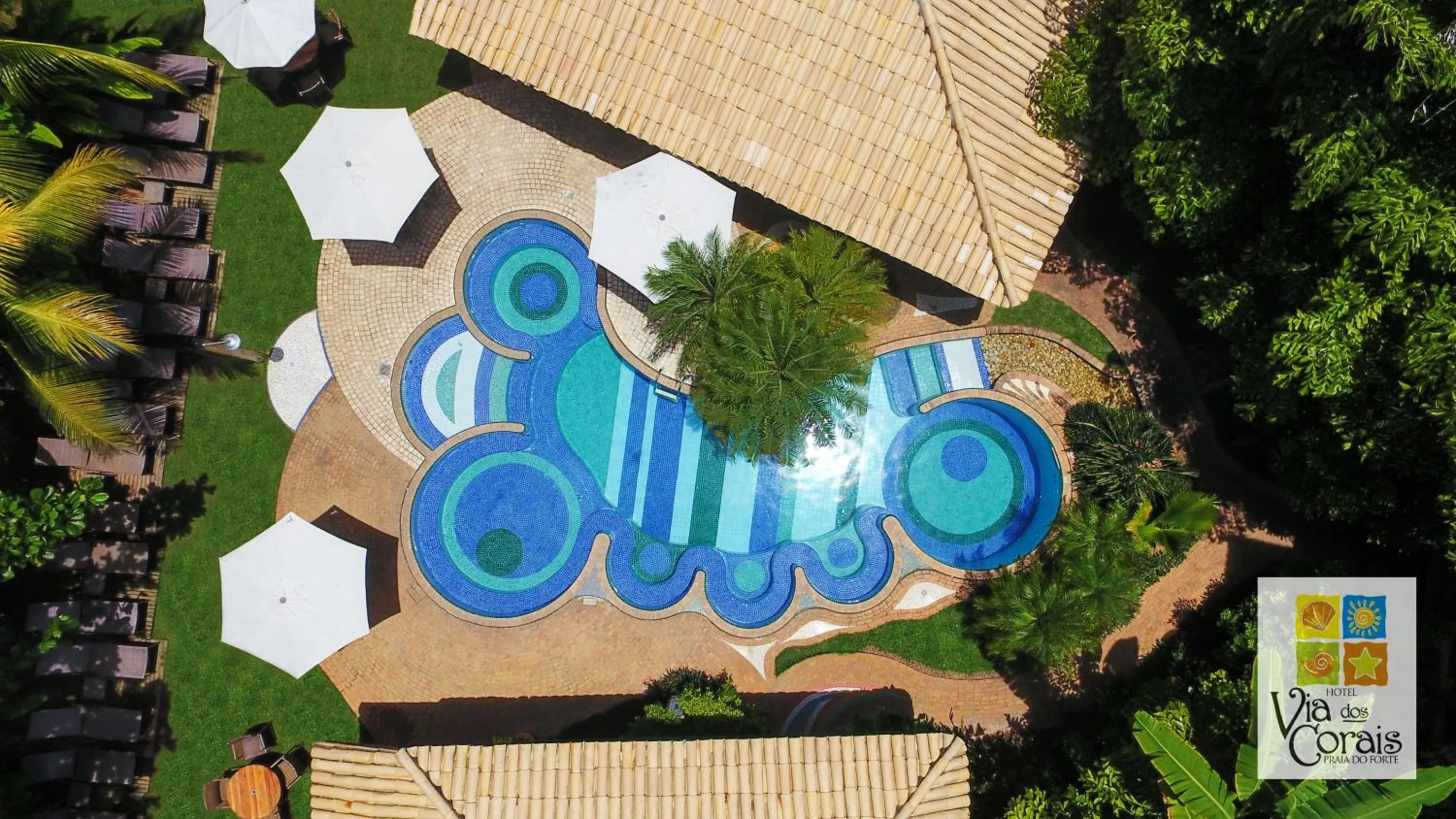 Bird's eye view in Hotel Via dos Corais