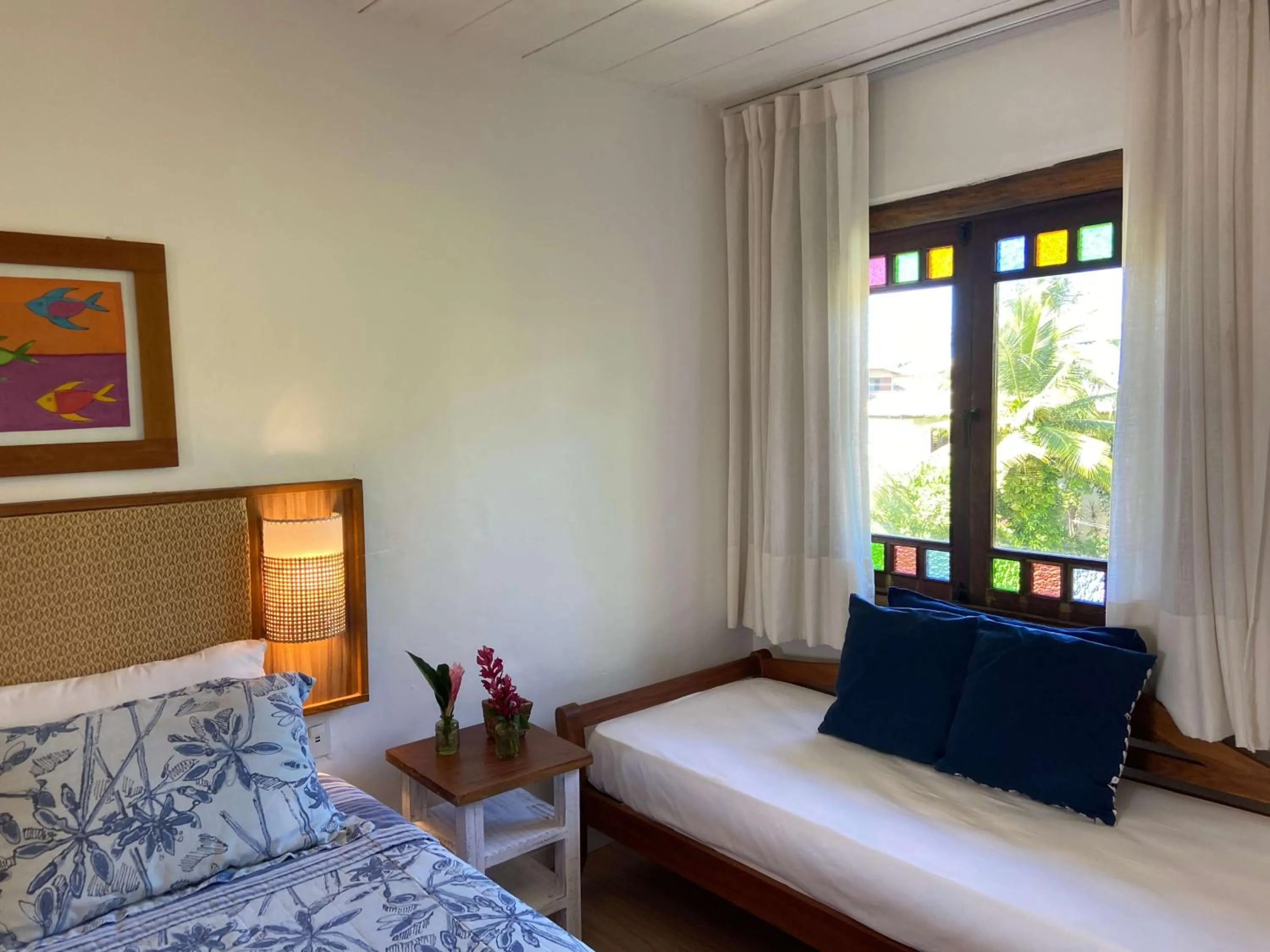 Bed in Hotel Via dos Corais