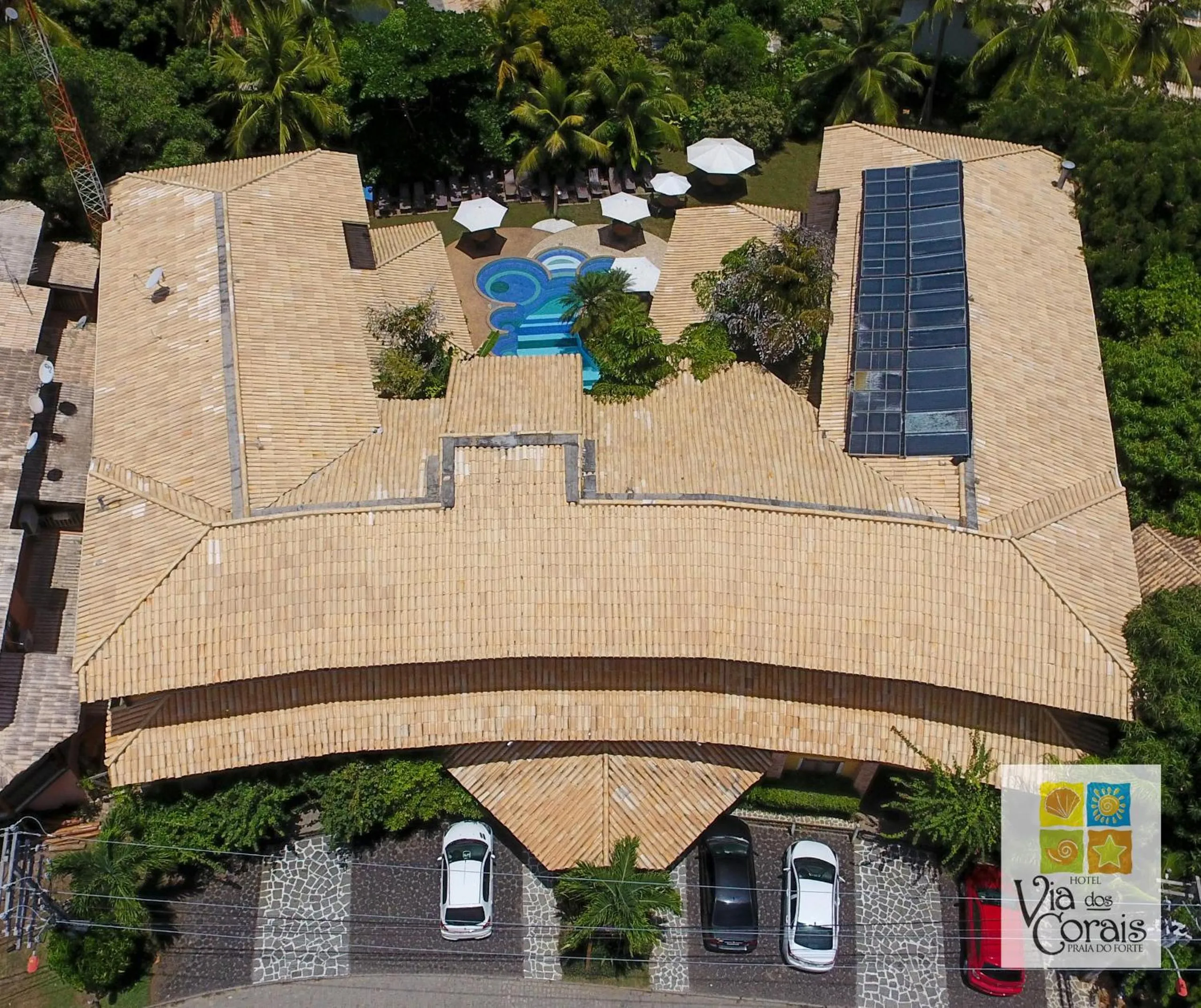 Bird's eye view in Hotel Via dos Corais