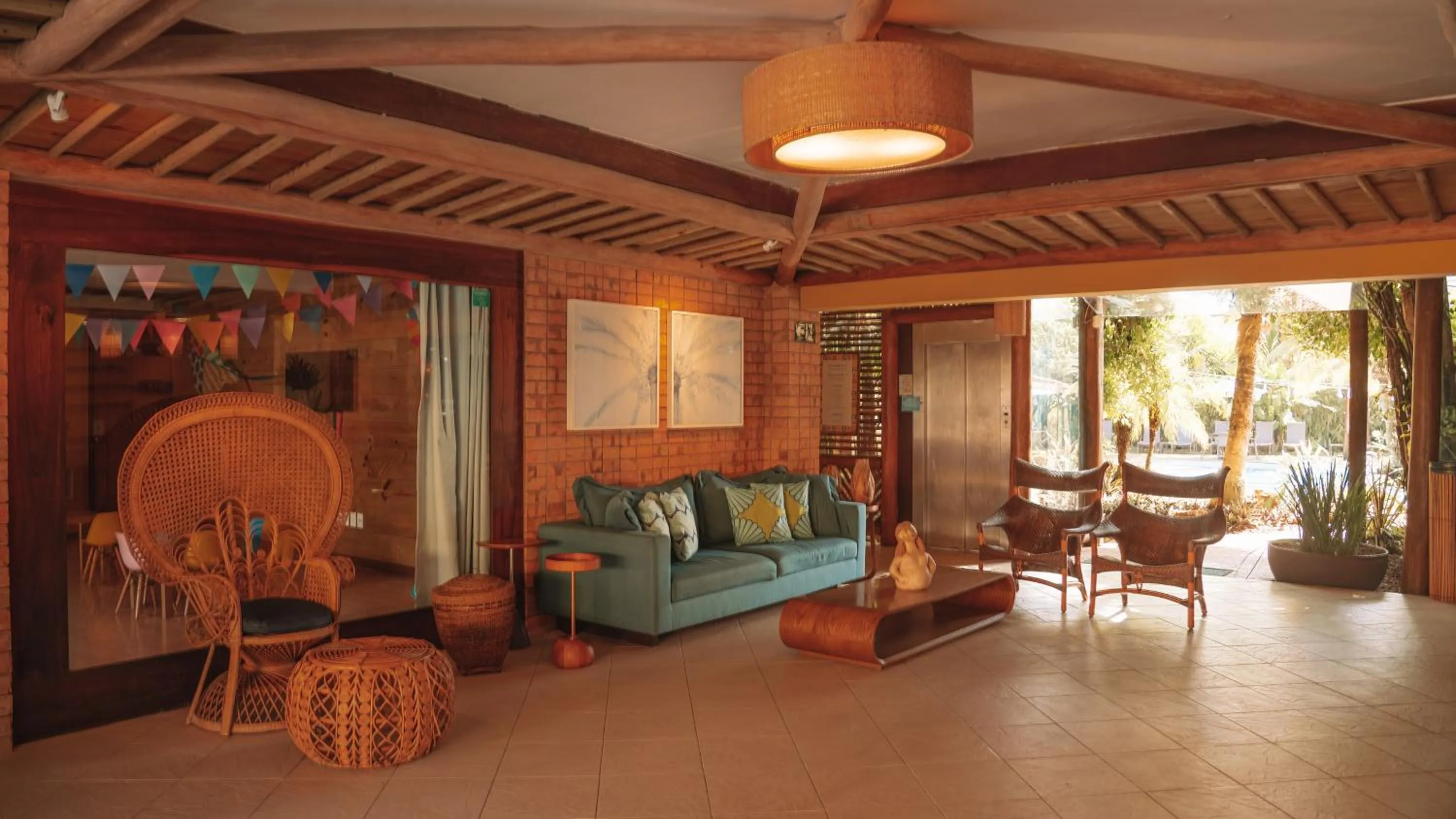 Lobby or reception in Hotel Via dos Corais