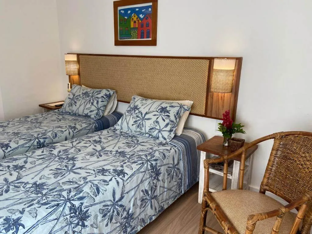 Bed in Hotel Via dos Corais