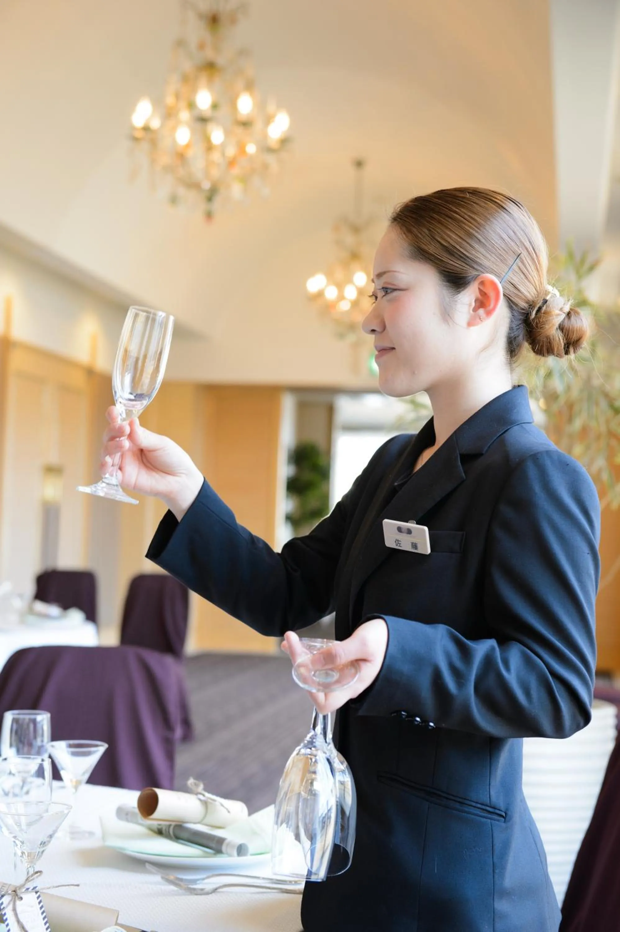 Staff in Hotel Grand Plaza Urashima
