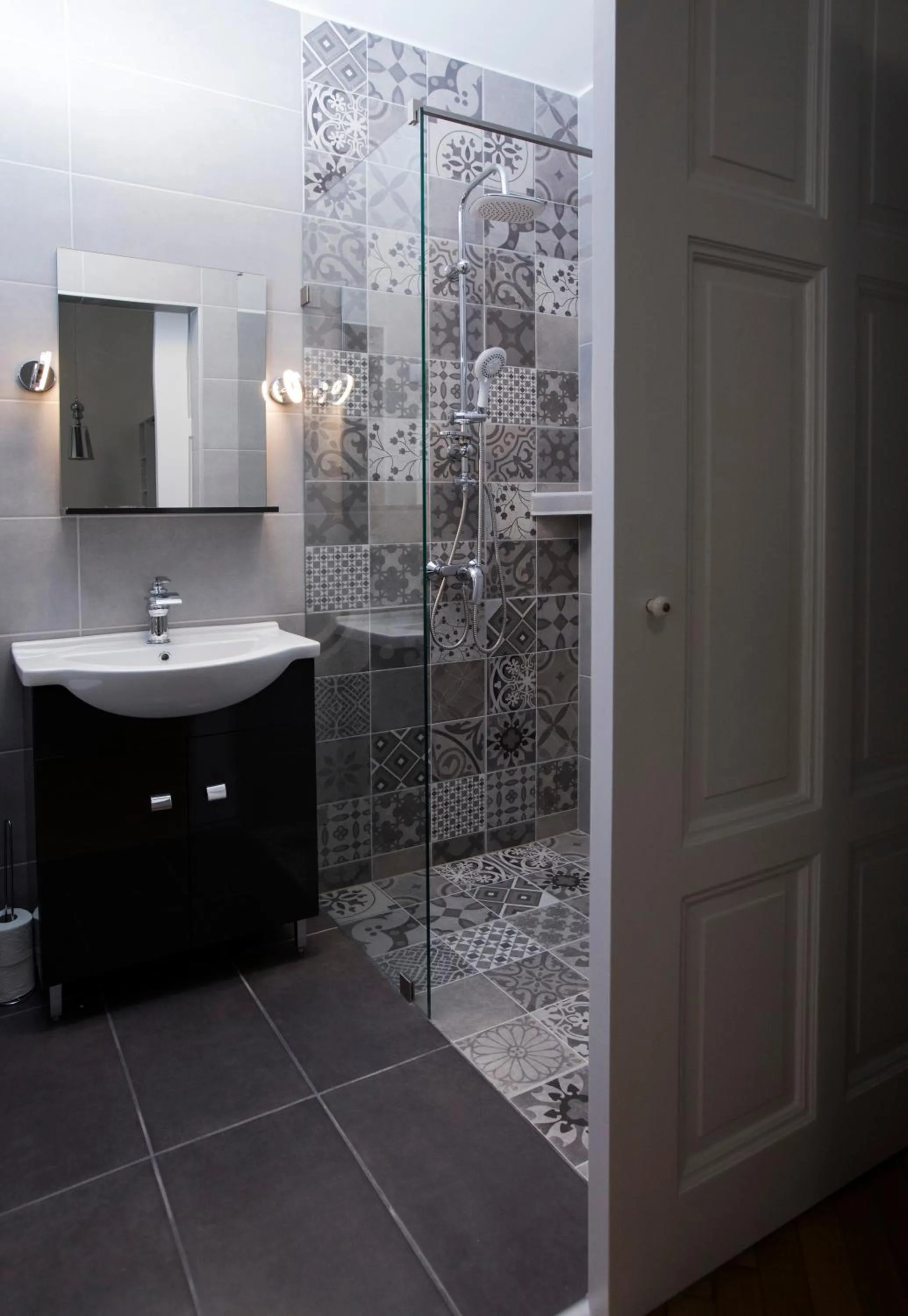 Bathroom in City Center Stúdió Apartmanok