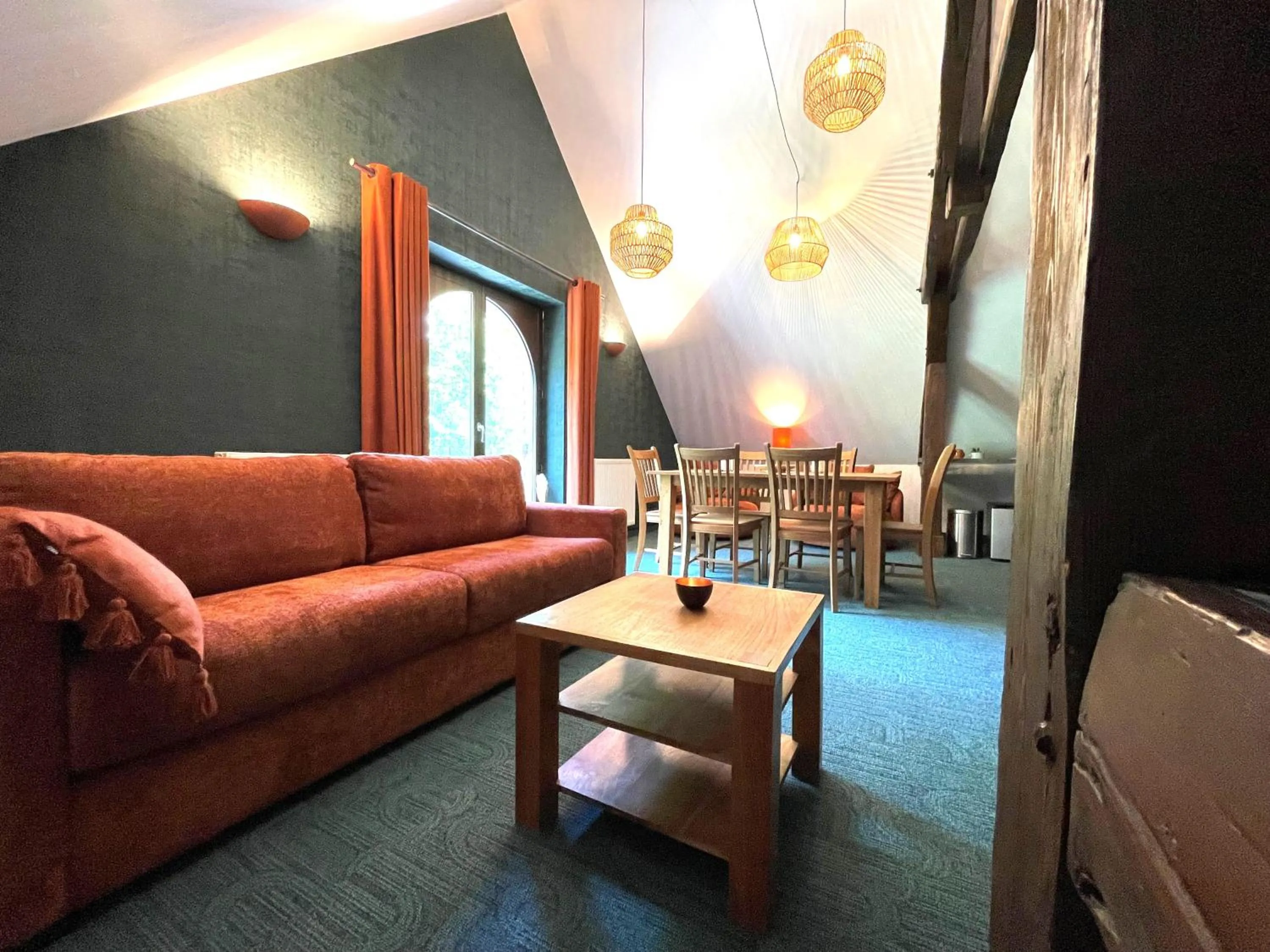Living room in Hotel des Comtes Durbuy
