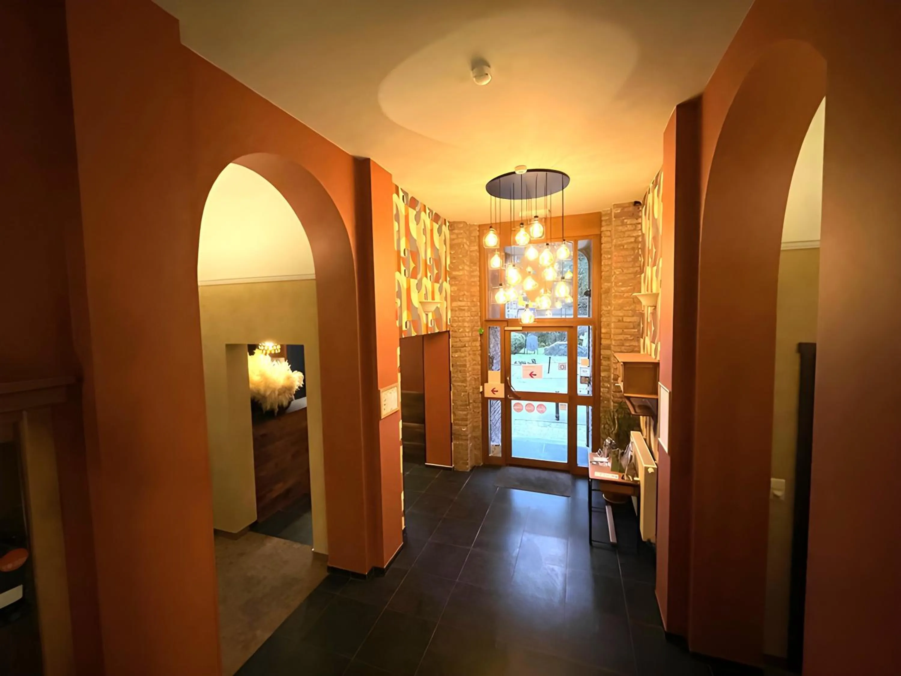 Lobby or reception in Hotel des Comtes Durbuy