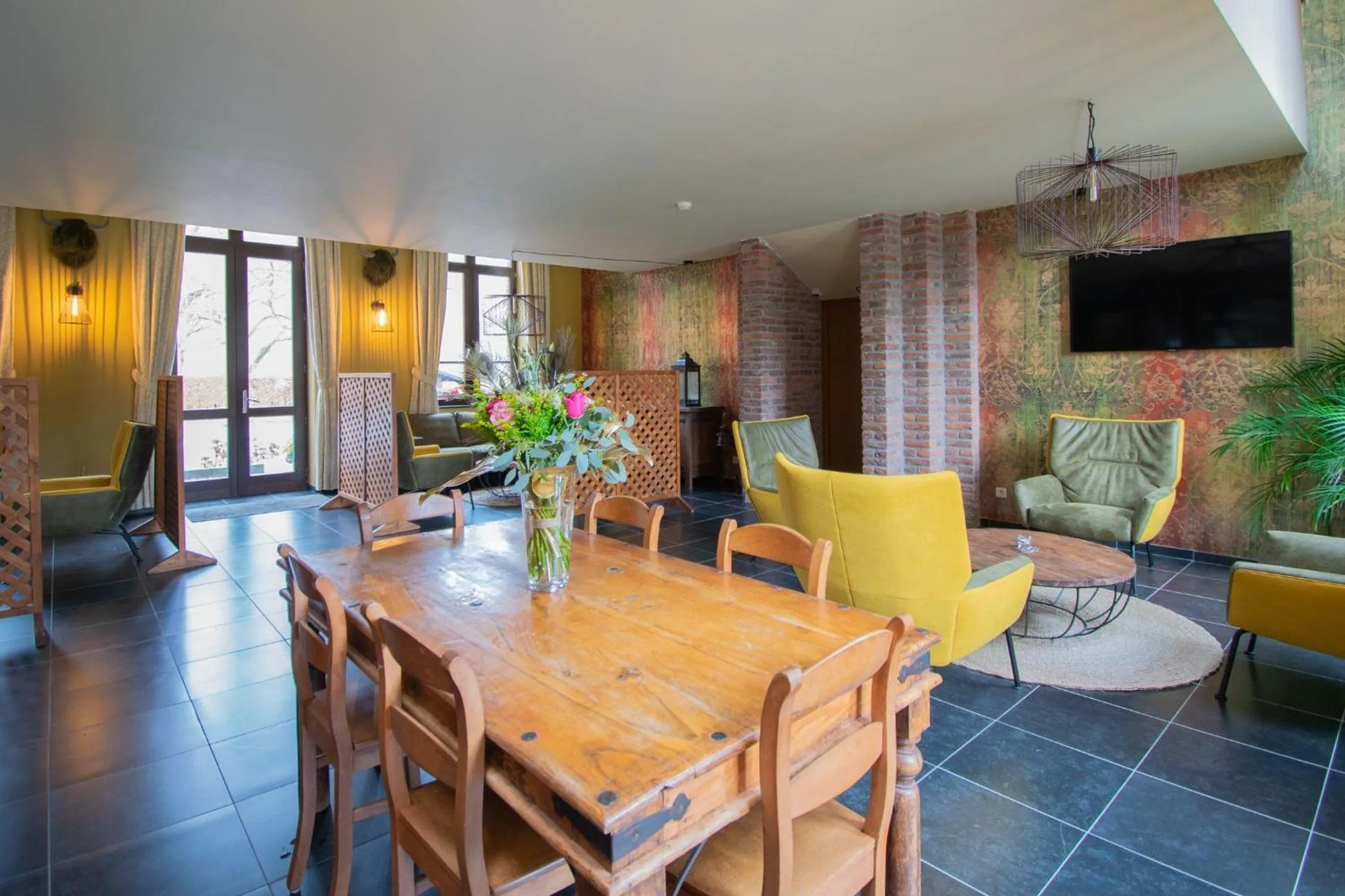 Lounge or bar in Hotel des Comtes Durbuy