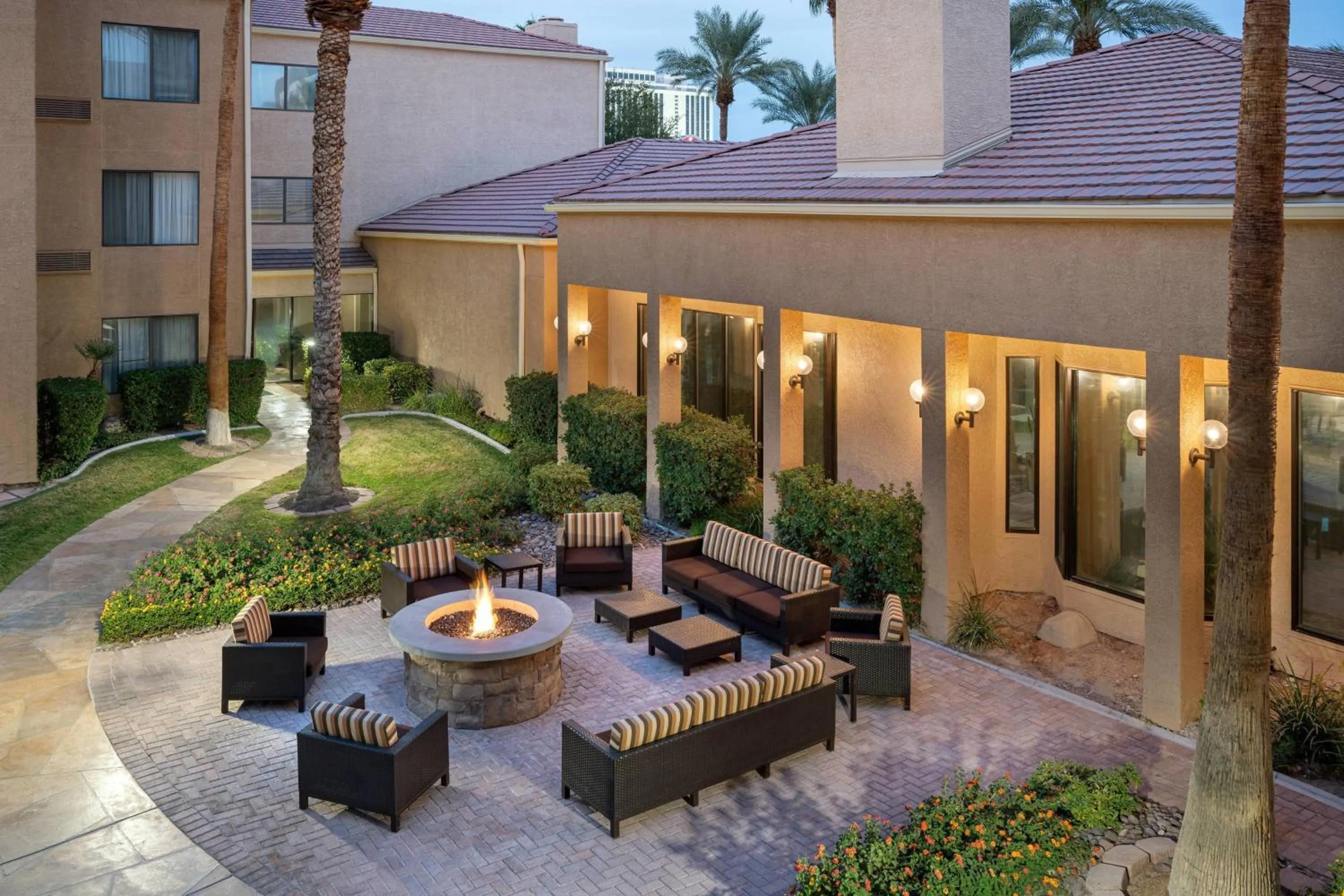 View (from property/room) in Courtyard by Marriott Las Vegas Convention Center