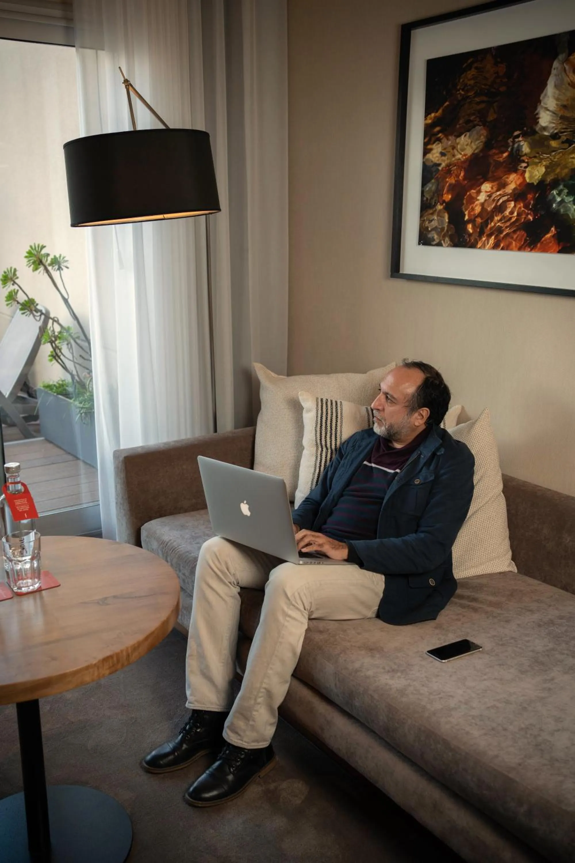 Seating area in Fierro Hotel Buenos Aires