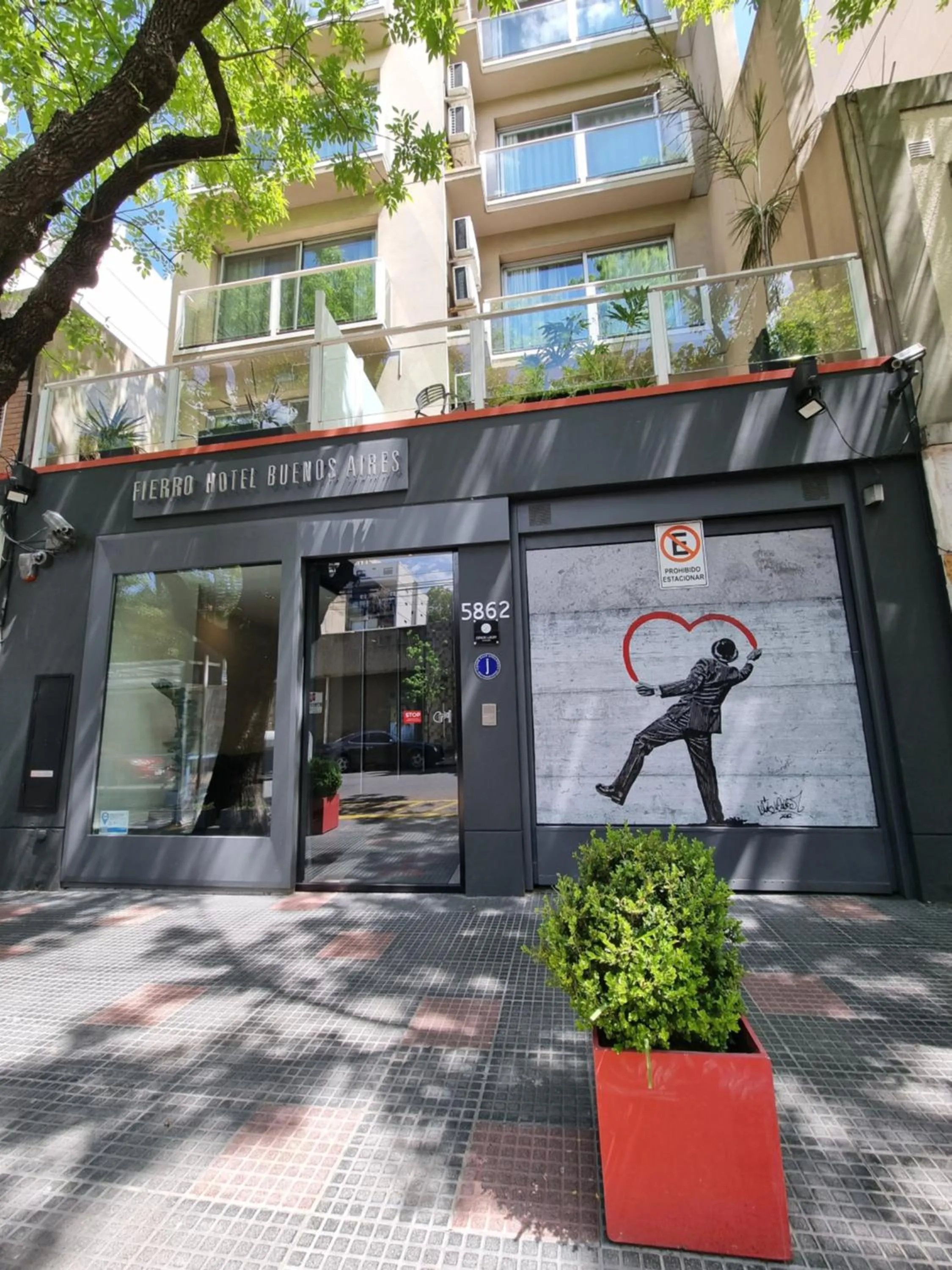 Property building in Fierro Hotel Buenos Aires