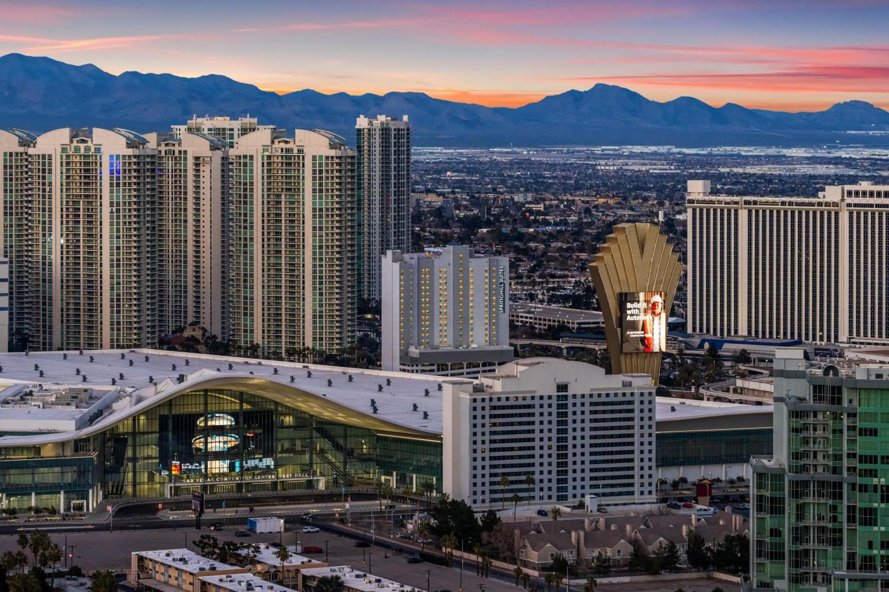 Location in SpringHill Suites by Marriott Las Vegas Convention Center