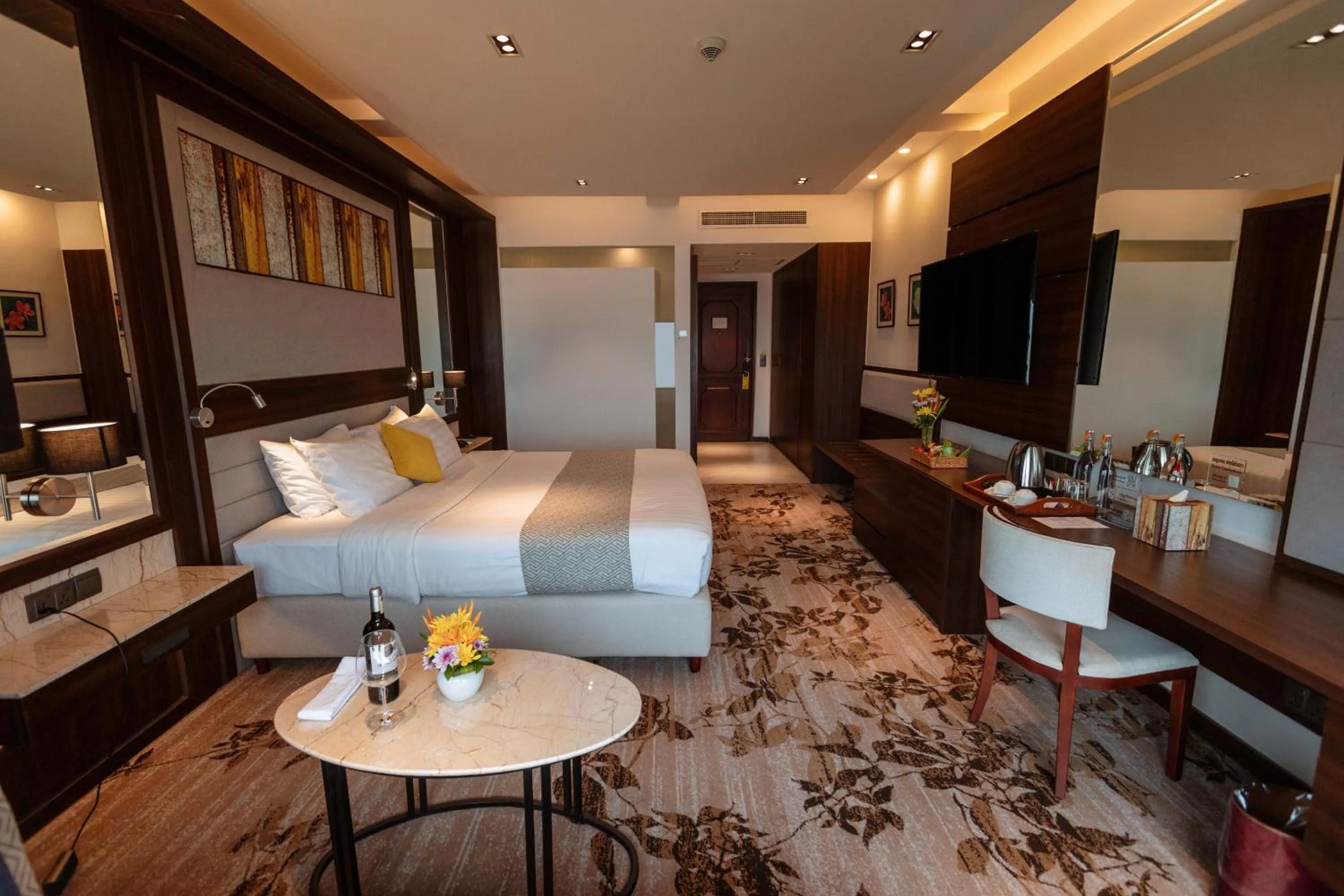 Bed in Hotel Cambodiana