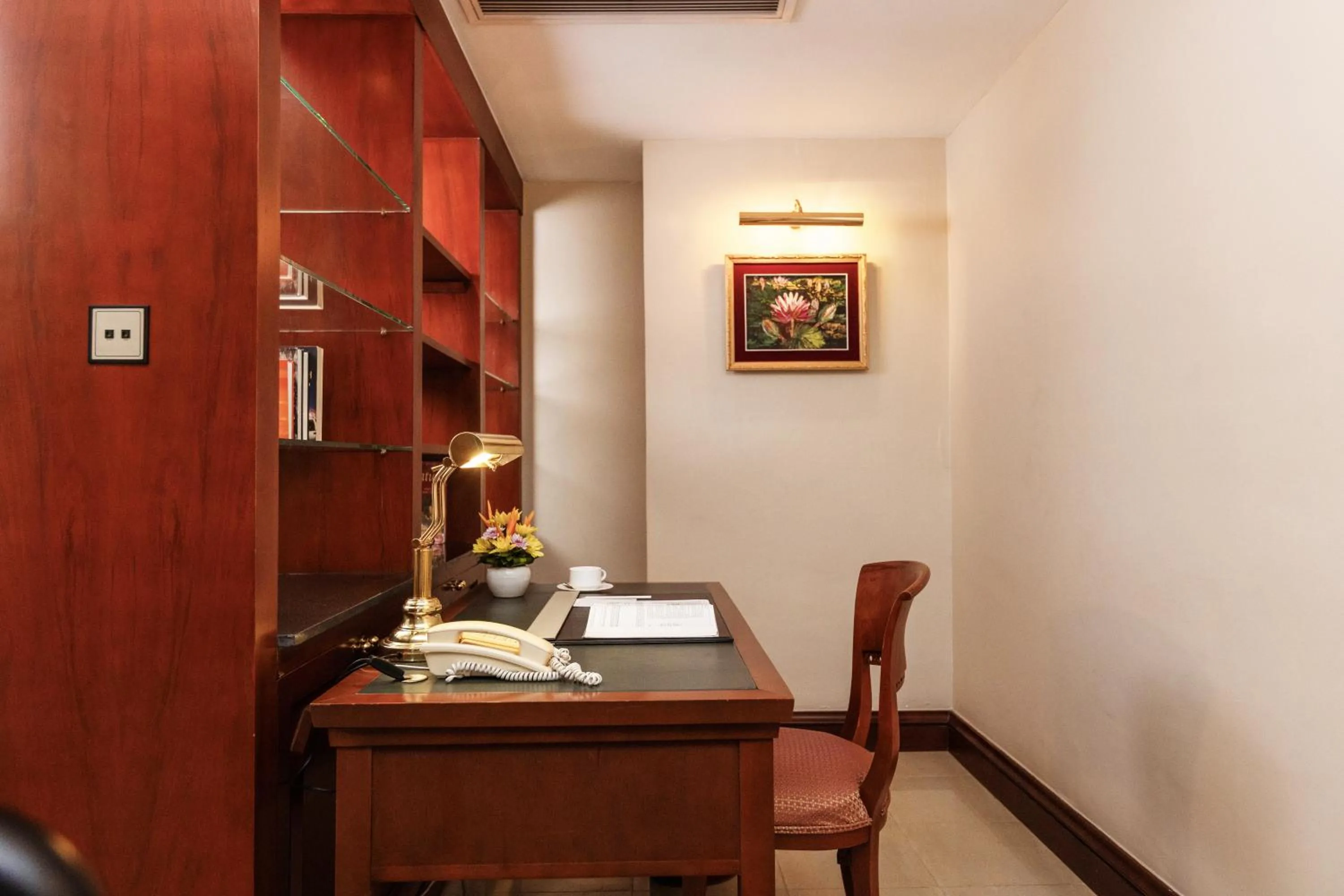 Seating area in Hotel Cambodiana