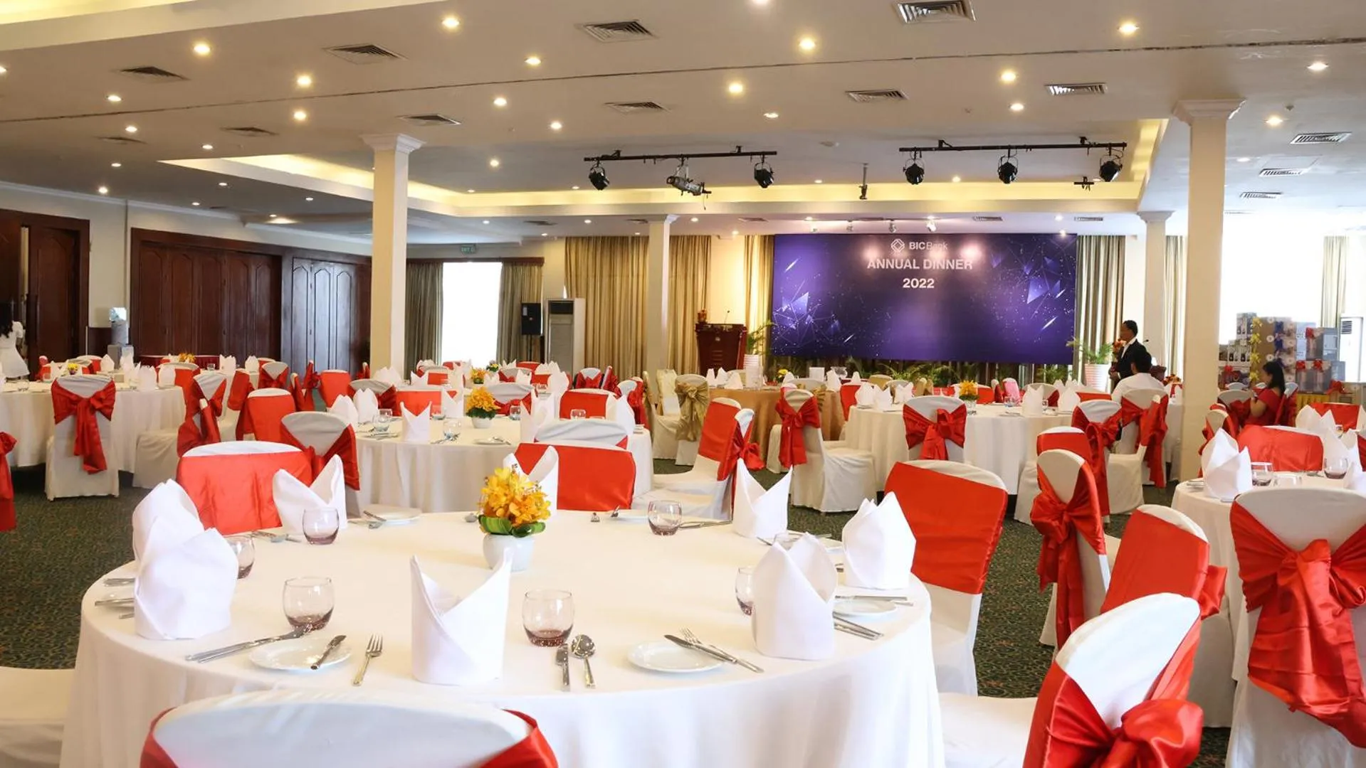 Dinner in Hotel Cambodiana