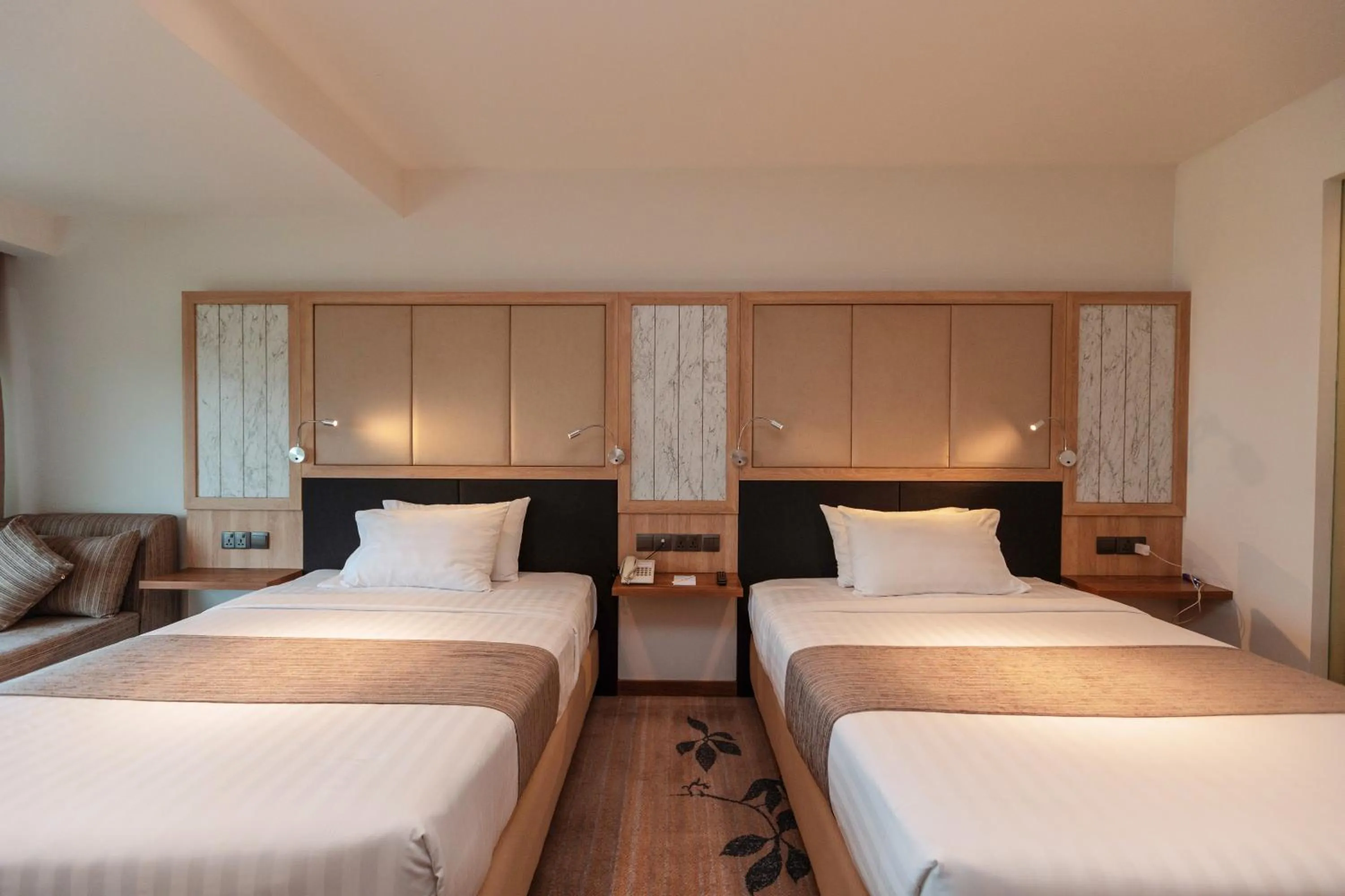 Bed in Hotel Cambodiana