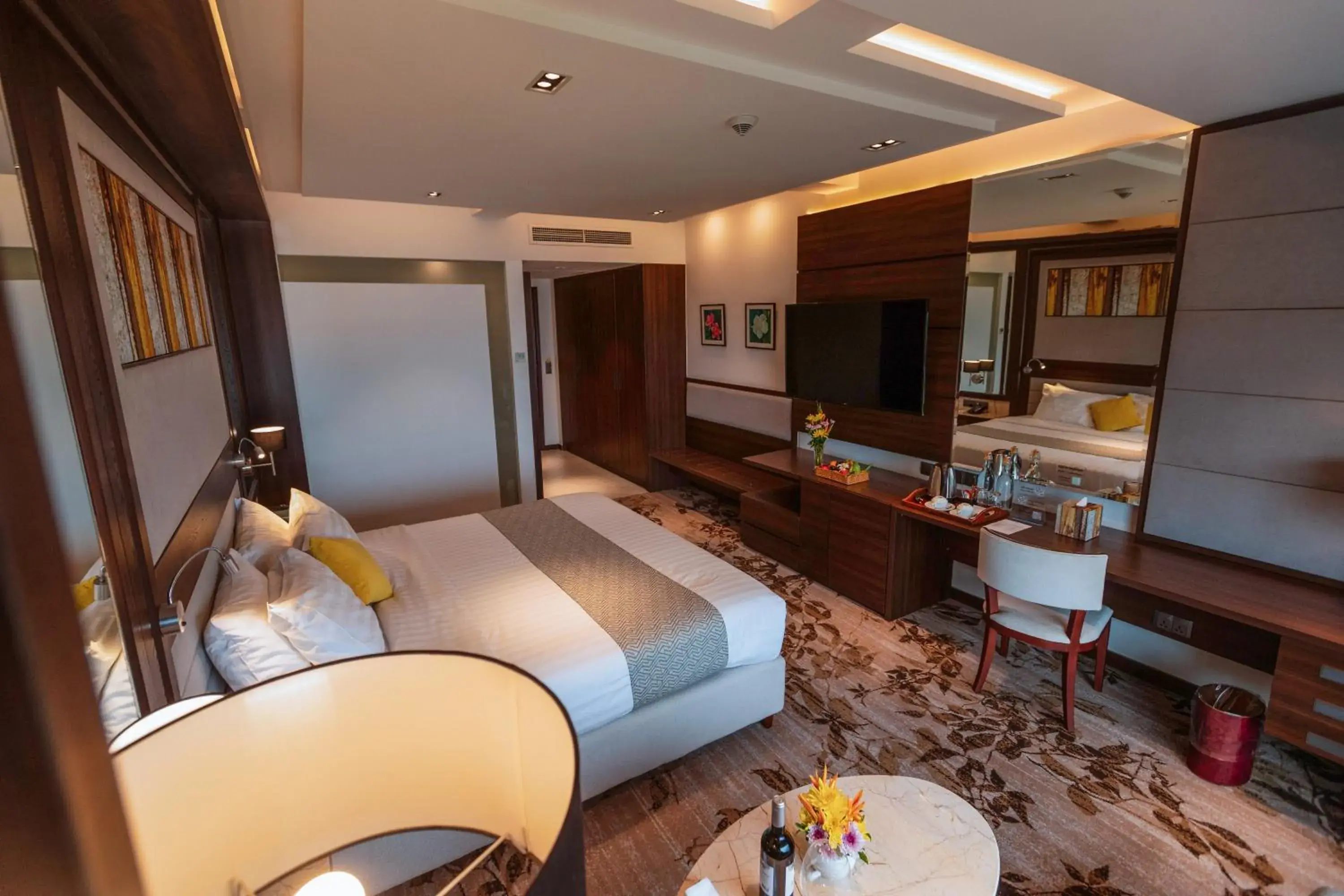 Bed in Hotel Cambodiana Bed in Hotel Cambodiana