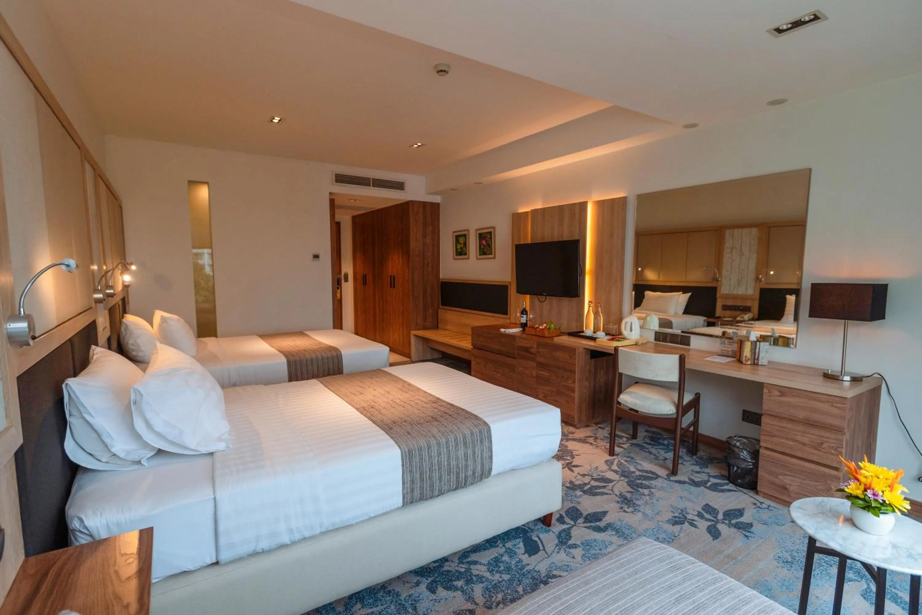 Bed in Hotel Cambodiana