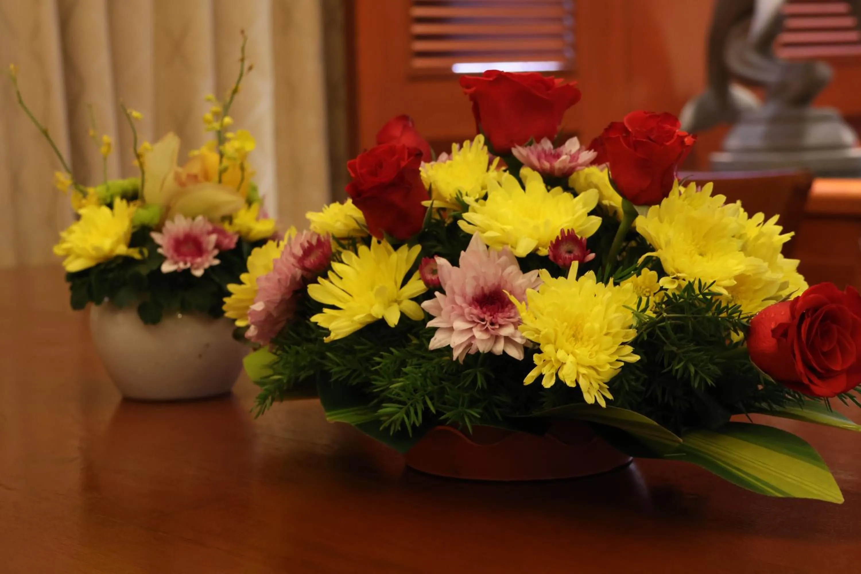 Decorative detail in Hotel Cambodiana