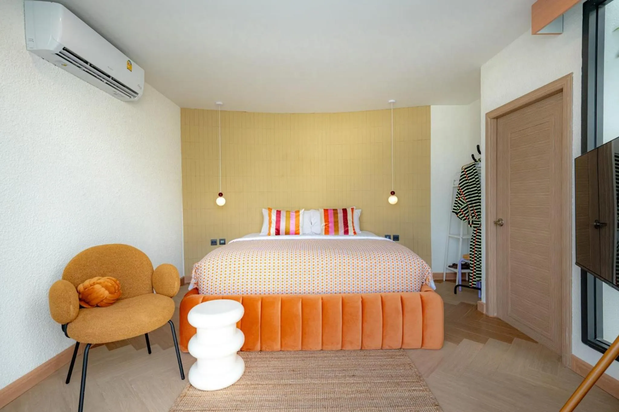 Bed in Maldives Beach Resort