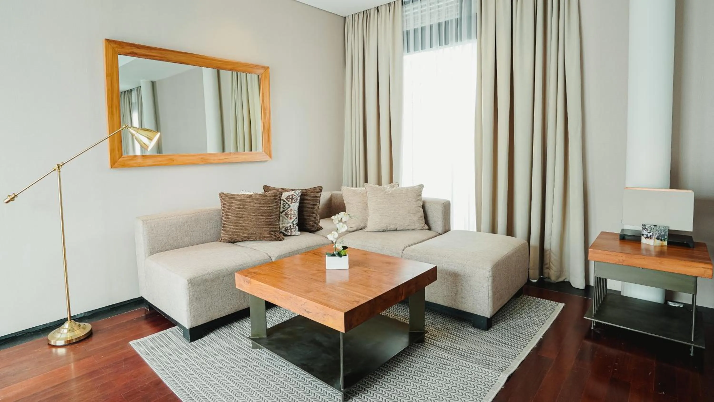 Living room in Javana Royal Villas