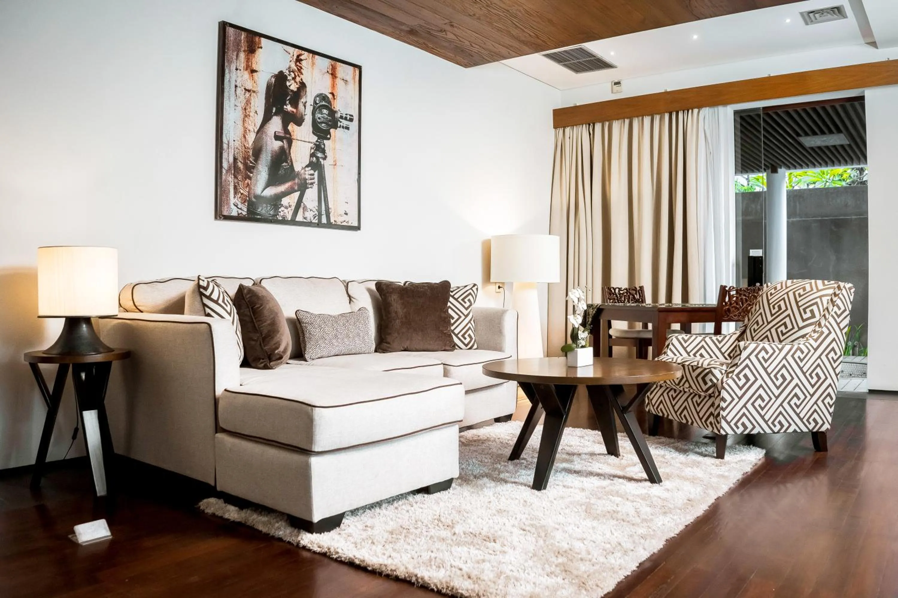 Living room in Javana Royal Villas