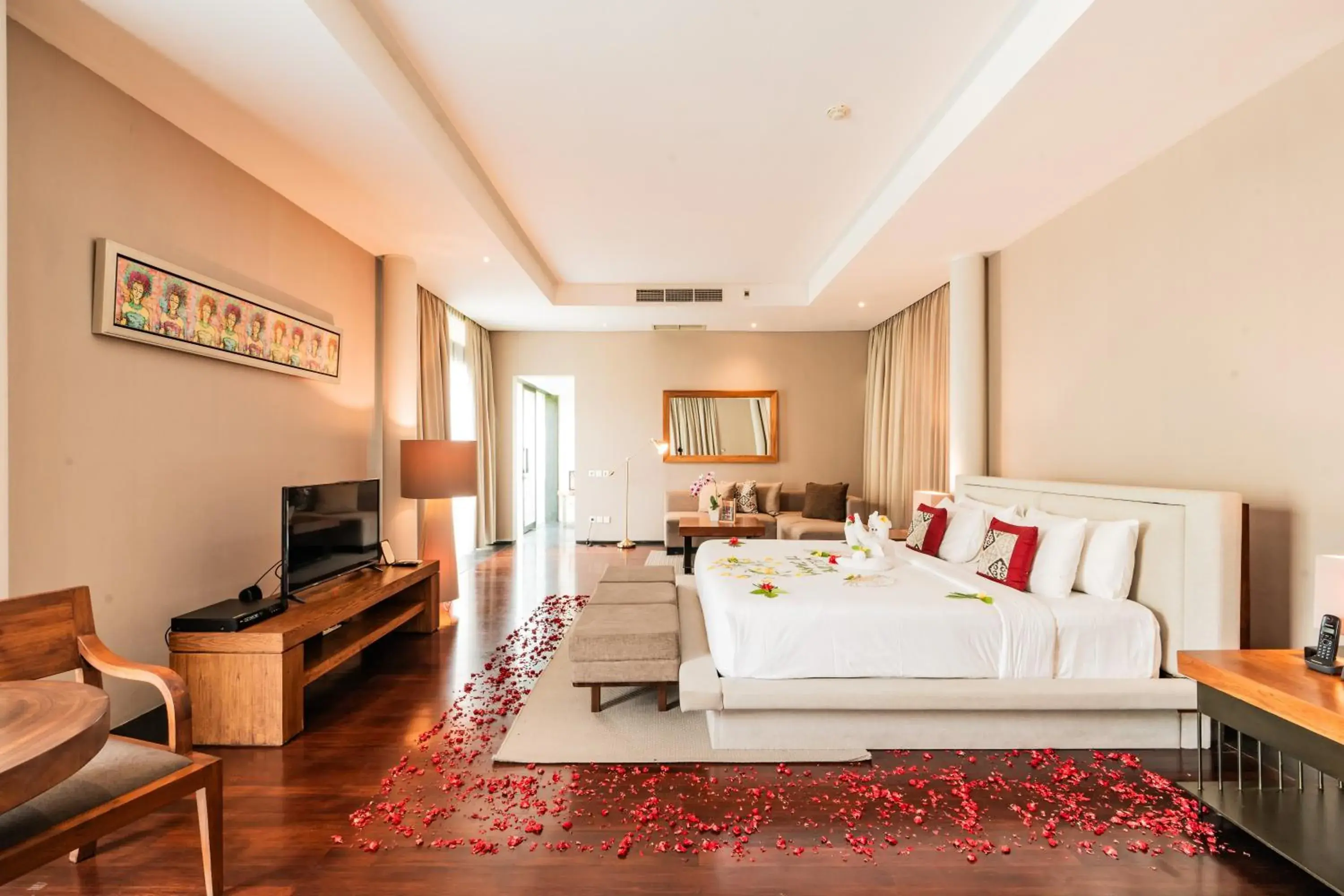 Bed in Javana Royal Villas Bed in Javana Royal Villas