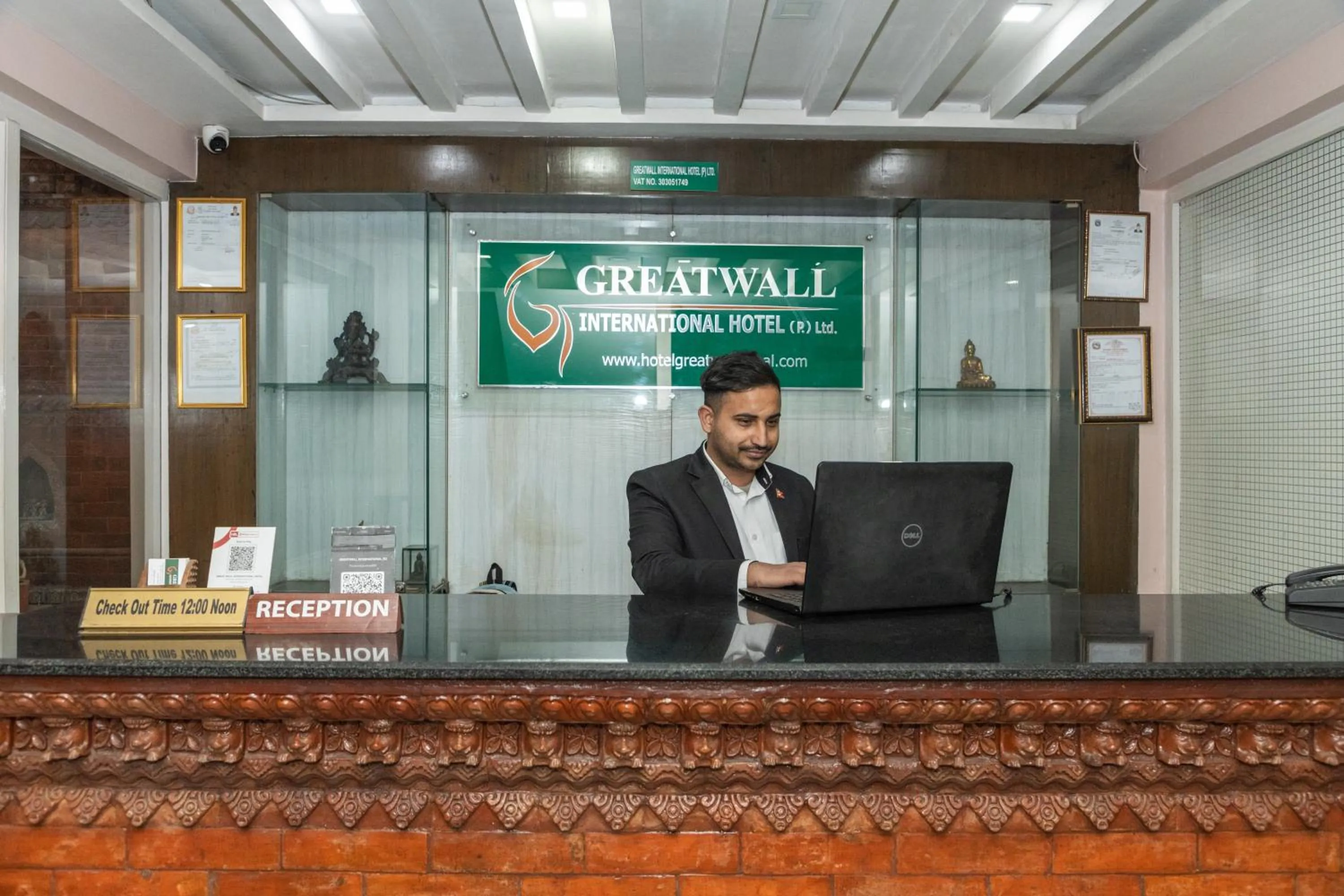 Lobby or reception in Greatwall International Hotel