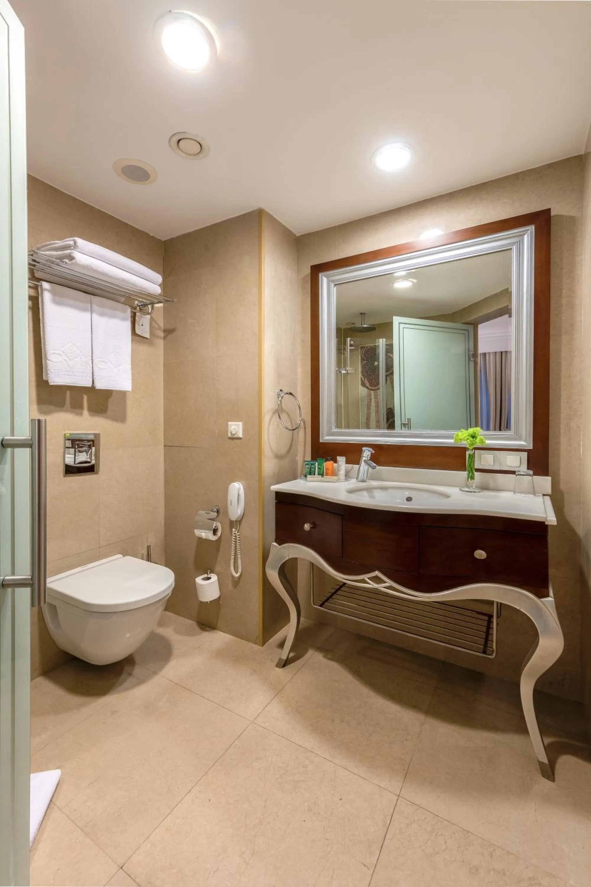 Bathroom in CVK Taksim Hotel Istanbul