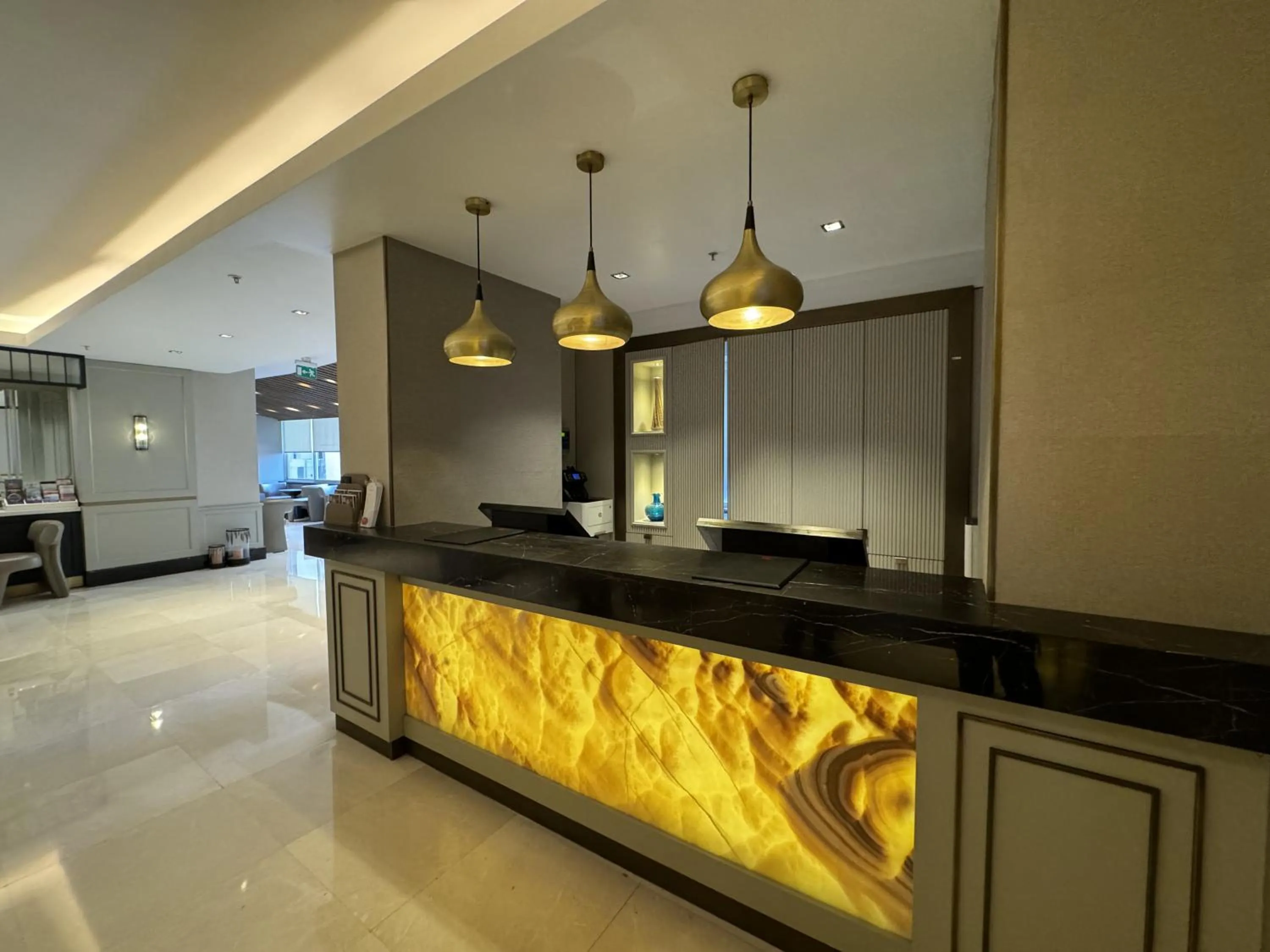 Lobby or reception in CVK Taksim Hotel Istanbul