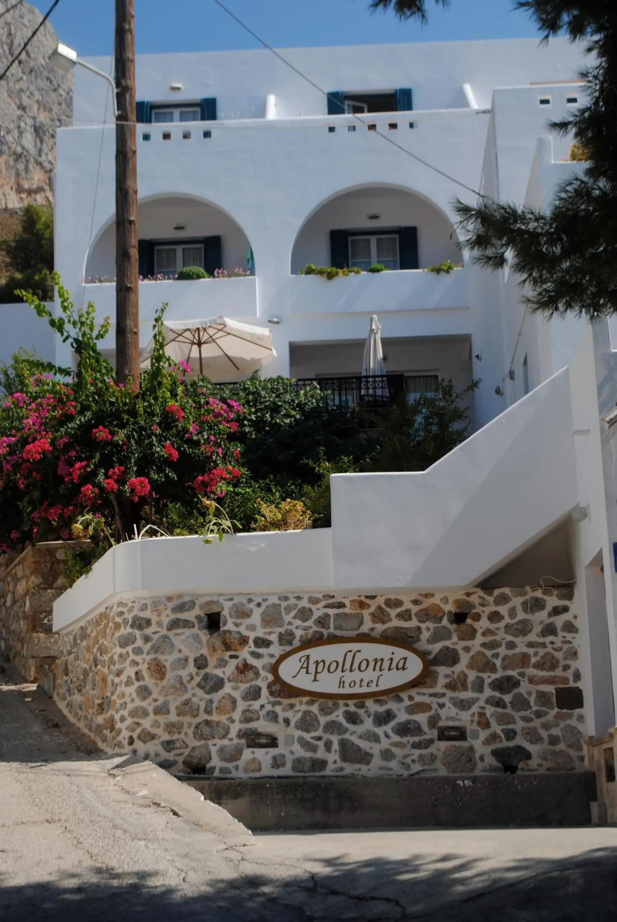 Facade/entrance in Apollonia Hotel Facade/entrance in Apollonia Hotel